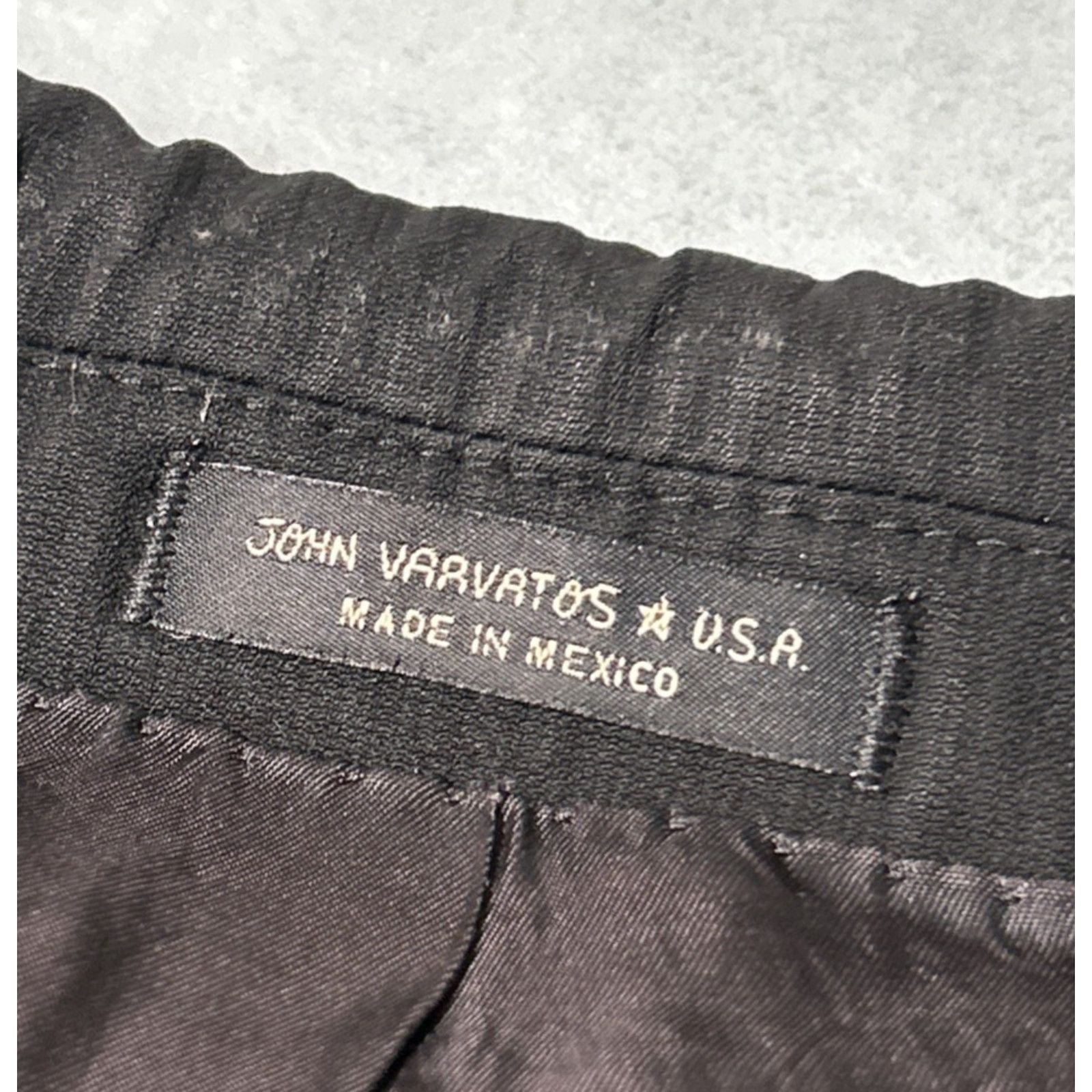 John Varvatos John Varvatos USA Wool Tweed Blazer 50 Large Double Breast Size 50R - 5 Thumbnail