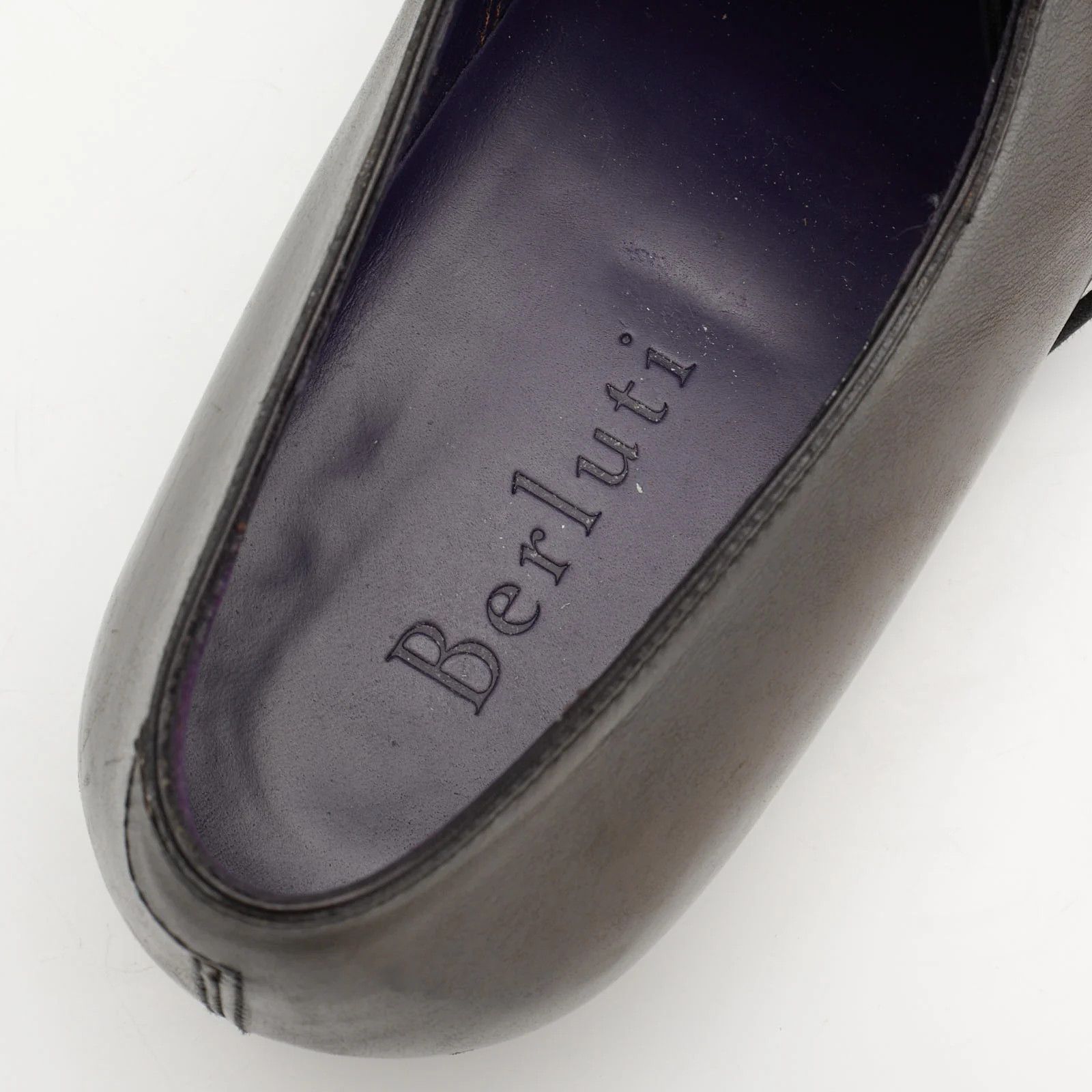 Berluti BERLUTI Dark Brown Patina Leather Oxford Dress Shoes Size US 9 / EU 42 - 8 Thumbnail