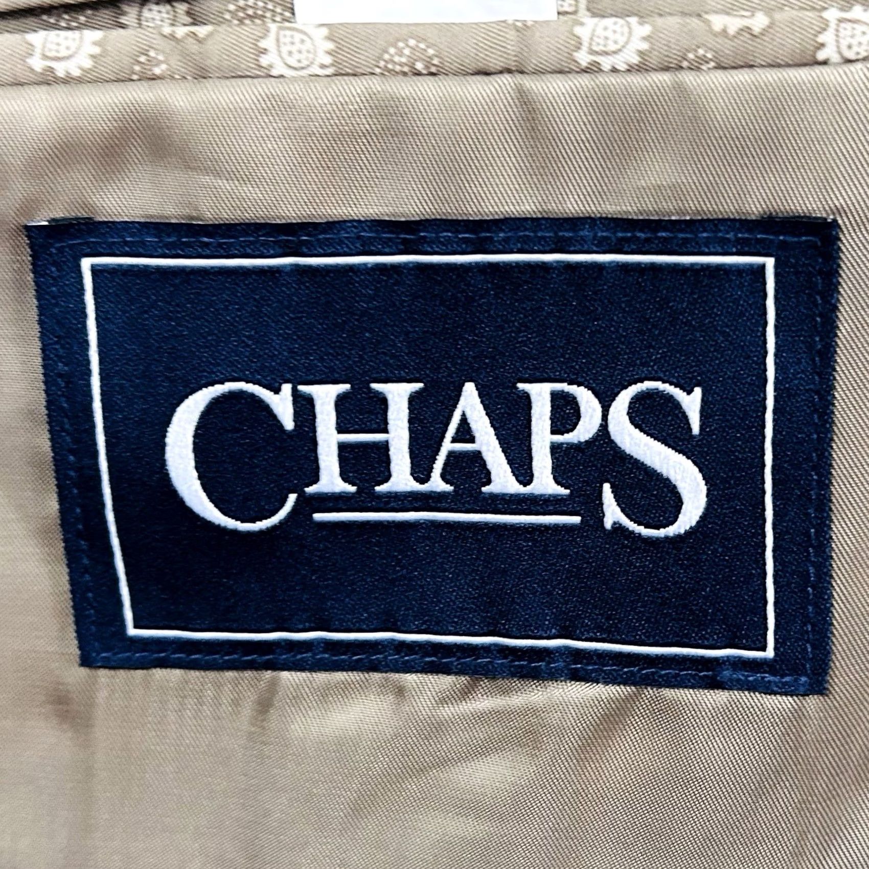 Chaps Chaps Sport Coat Linen Blend Beige 48R Two-Button Lined Vented Formal Mens Regular Jacket Coat Size US M / EU 48-50 / 2 - 3 Thumbnail