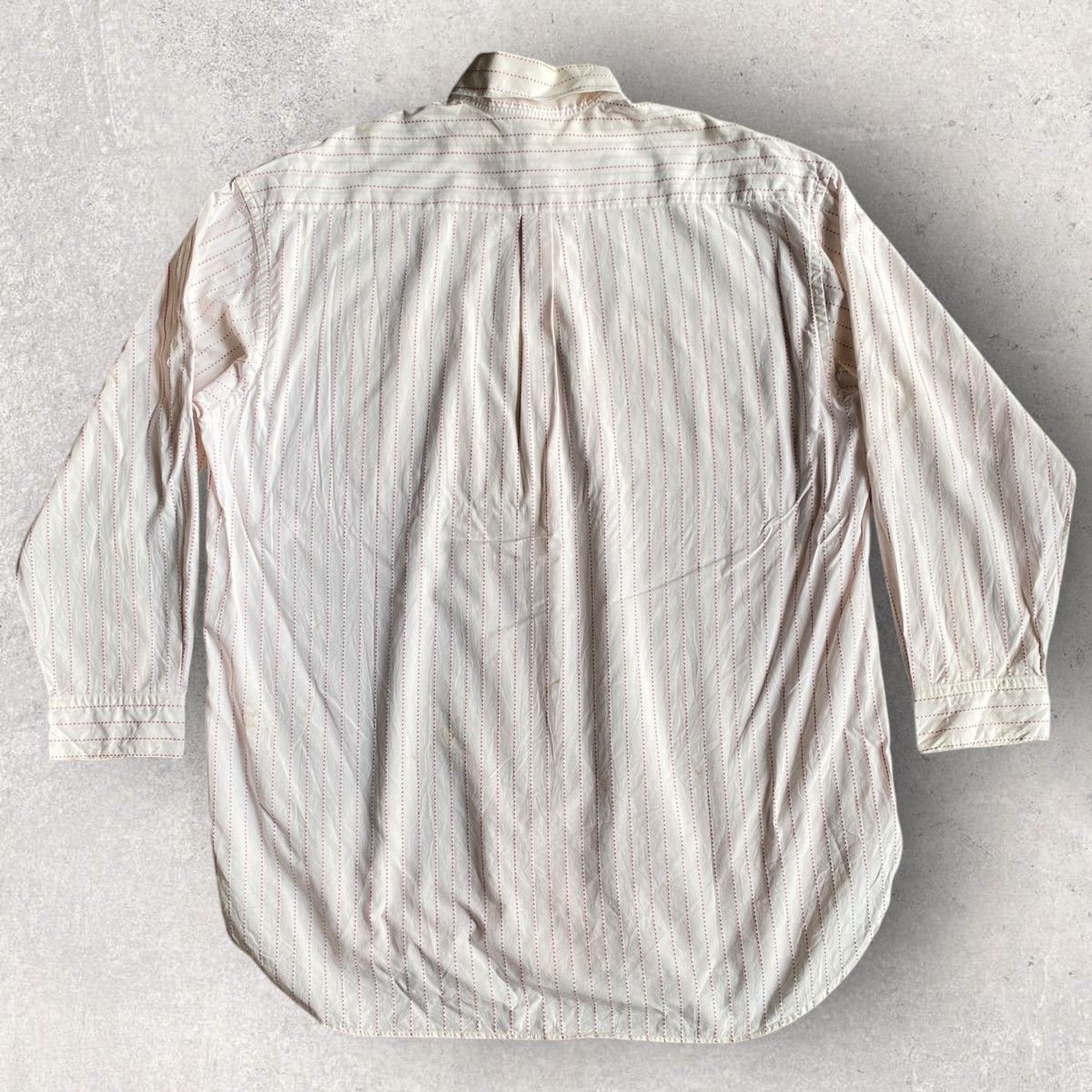 Yohji Yamamoto Vintage SS99 Y’s For Men Oversize Stripe Shirt Size US L / EU 52-54 / 3 - 2 Thumbnail