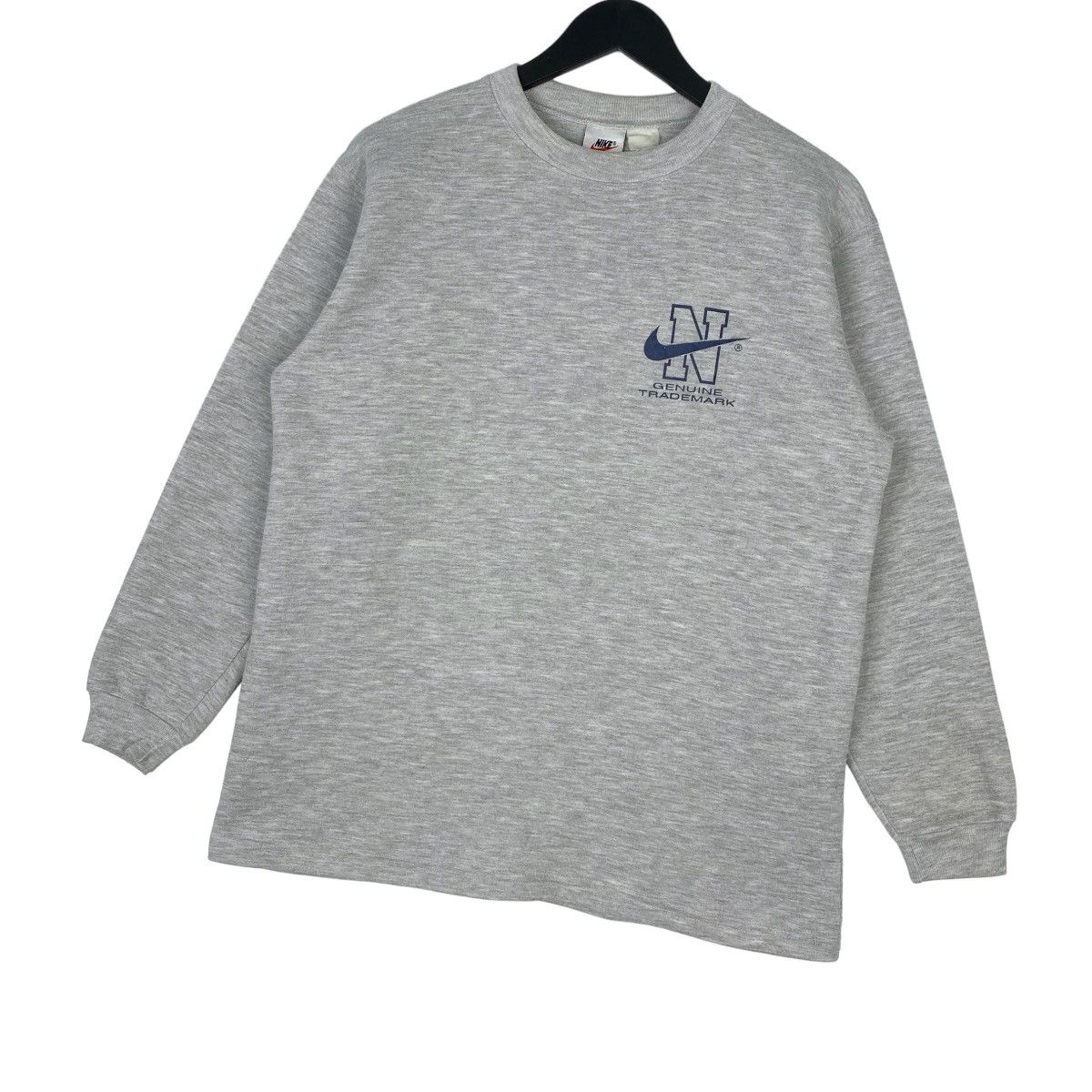 Nike Nike Sweatshirt Grey Crewneck Pullover Jumper Size US M / EU 48-50 / 2 - 4 Thumbnail