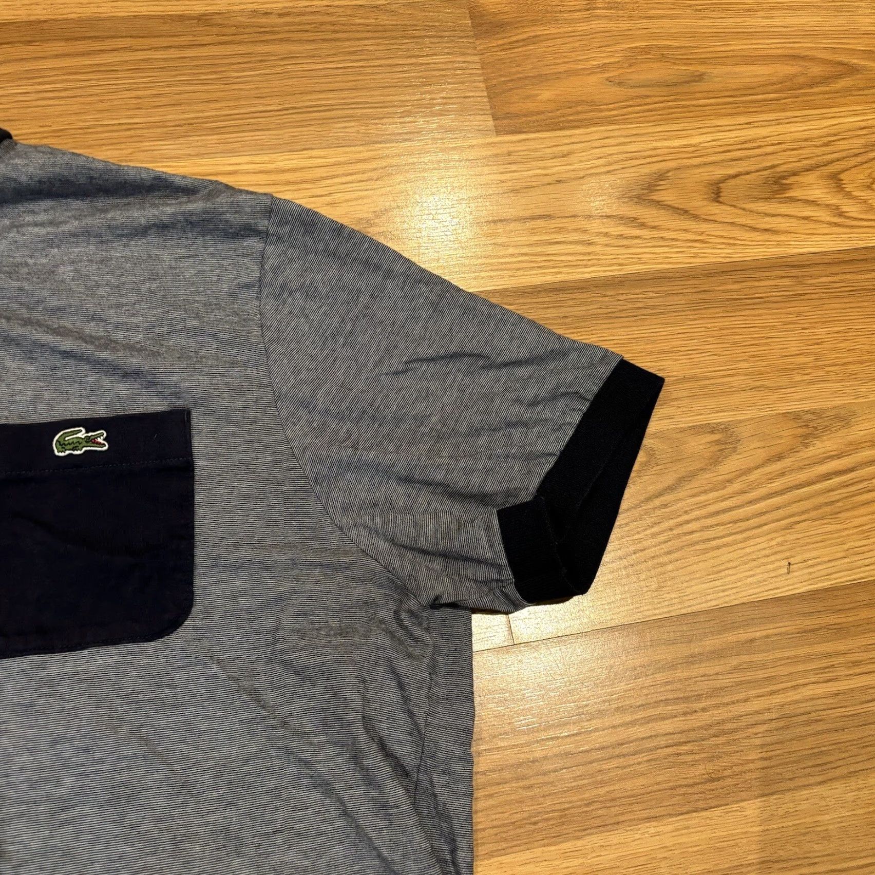 Lacoste Lacoste Regular Fit Polo Shirt Short Sleeve w/ Pocket Men’s Size 6 Gray Multicolor Logo Classic Size US S / EU 44-46 / 1 - 3 Thumbnail