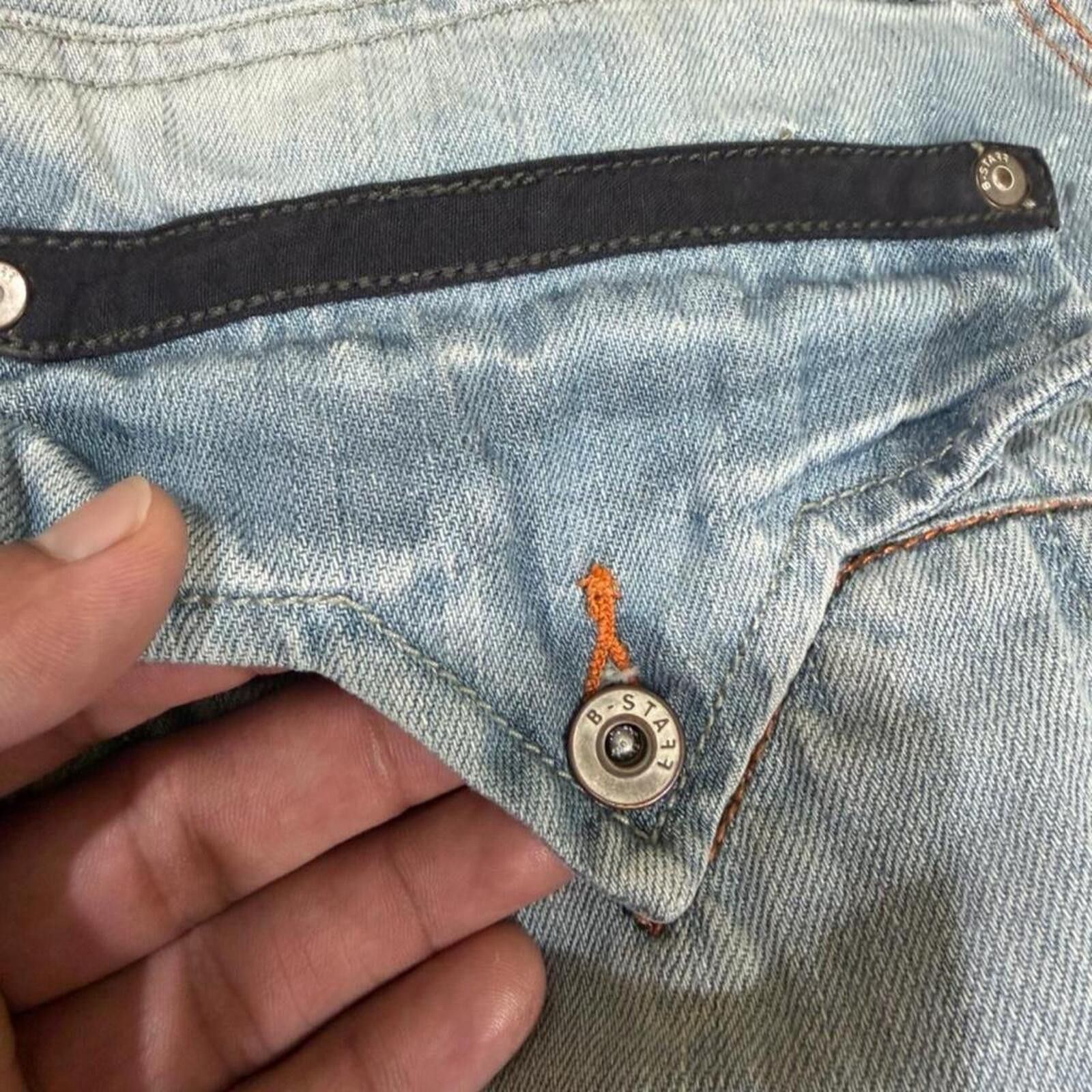 Other Y2K style Blustaff straight fit flap pockets denim jeans Size US 32 / EU 48 - 5 Thumbnail