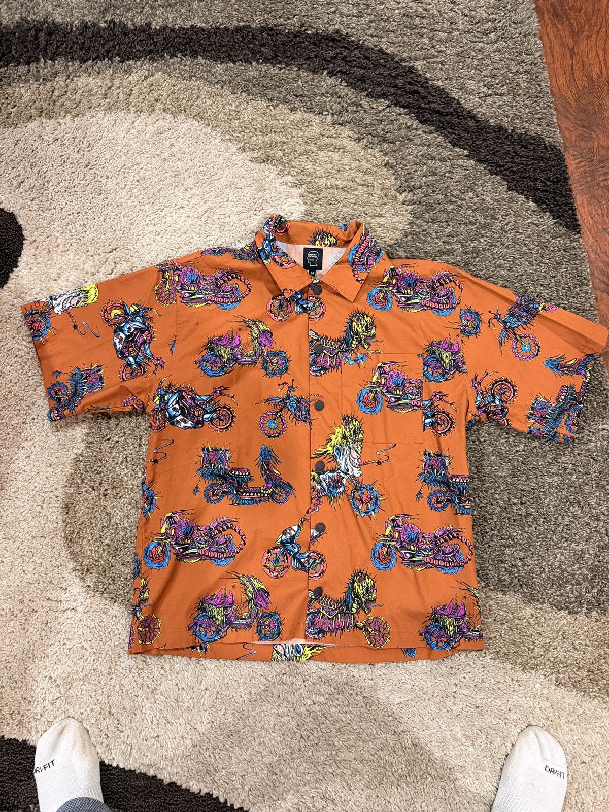 Brain Dead Brain Dead Moto Poplin Snap Up Size US M / EU 48-50 / 2 - 1 Thumbnail
