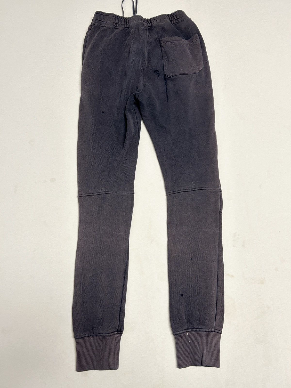 Balmain SS2014 Purple Sunfaded Distressed Biker Sweatpants Size US 30 / EU 46 - 10 Thumbnail