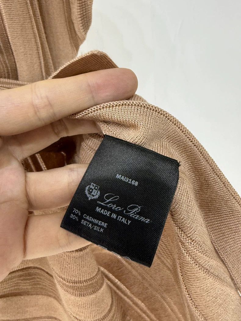 Loro Piana LORO PIANA Silk and cashmere striped sweater Size M / US 6-8 / IT 42-44 - 3 Thumbnail