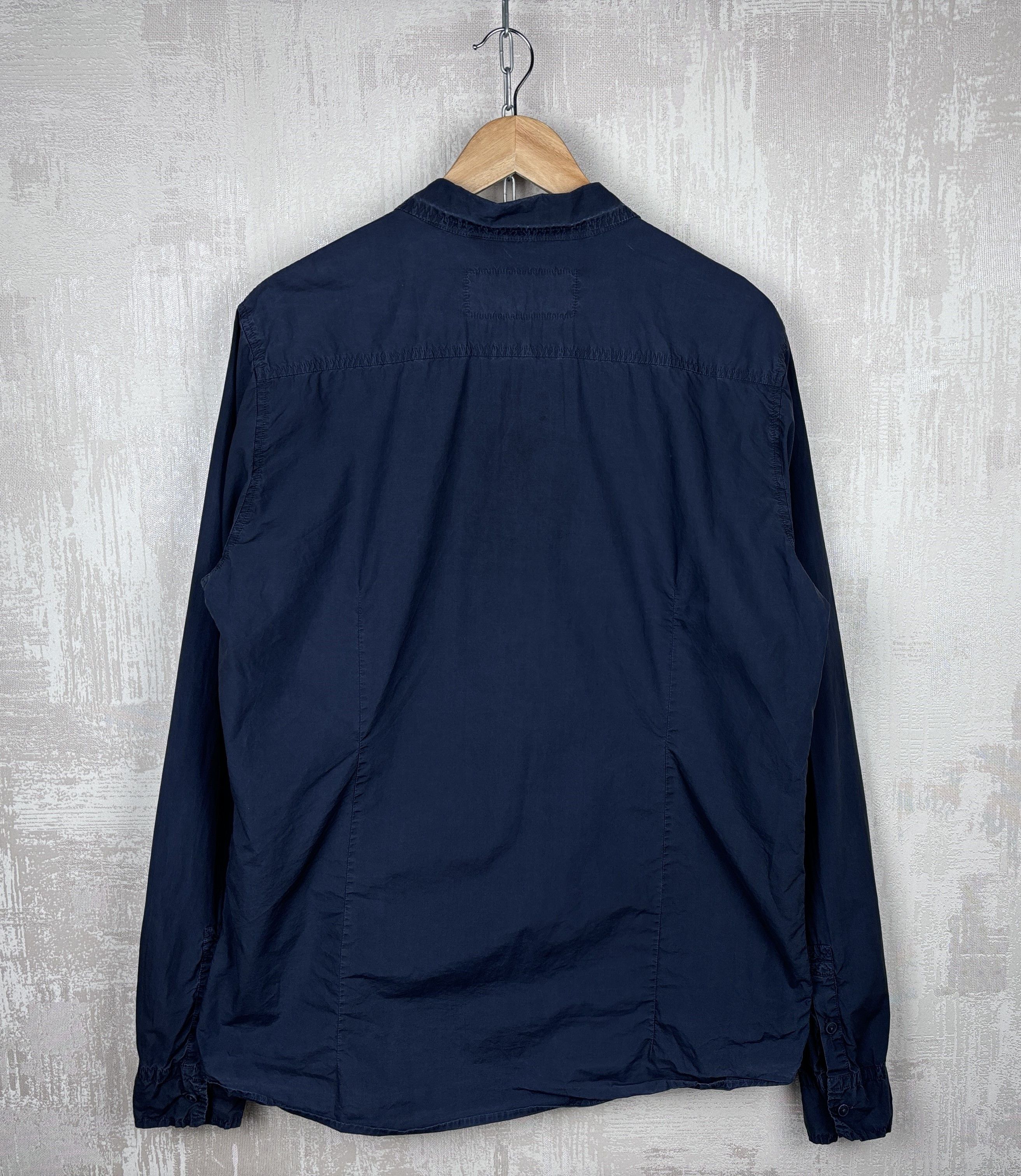 Rundholz Rundholz Dip Long Sleeve Shirt Faded Color Navy Blue Size US L / EU 52-54 / 3 - 19 Thumbnail