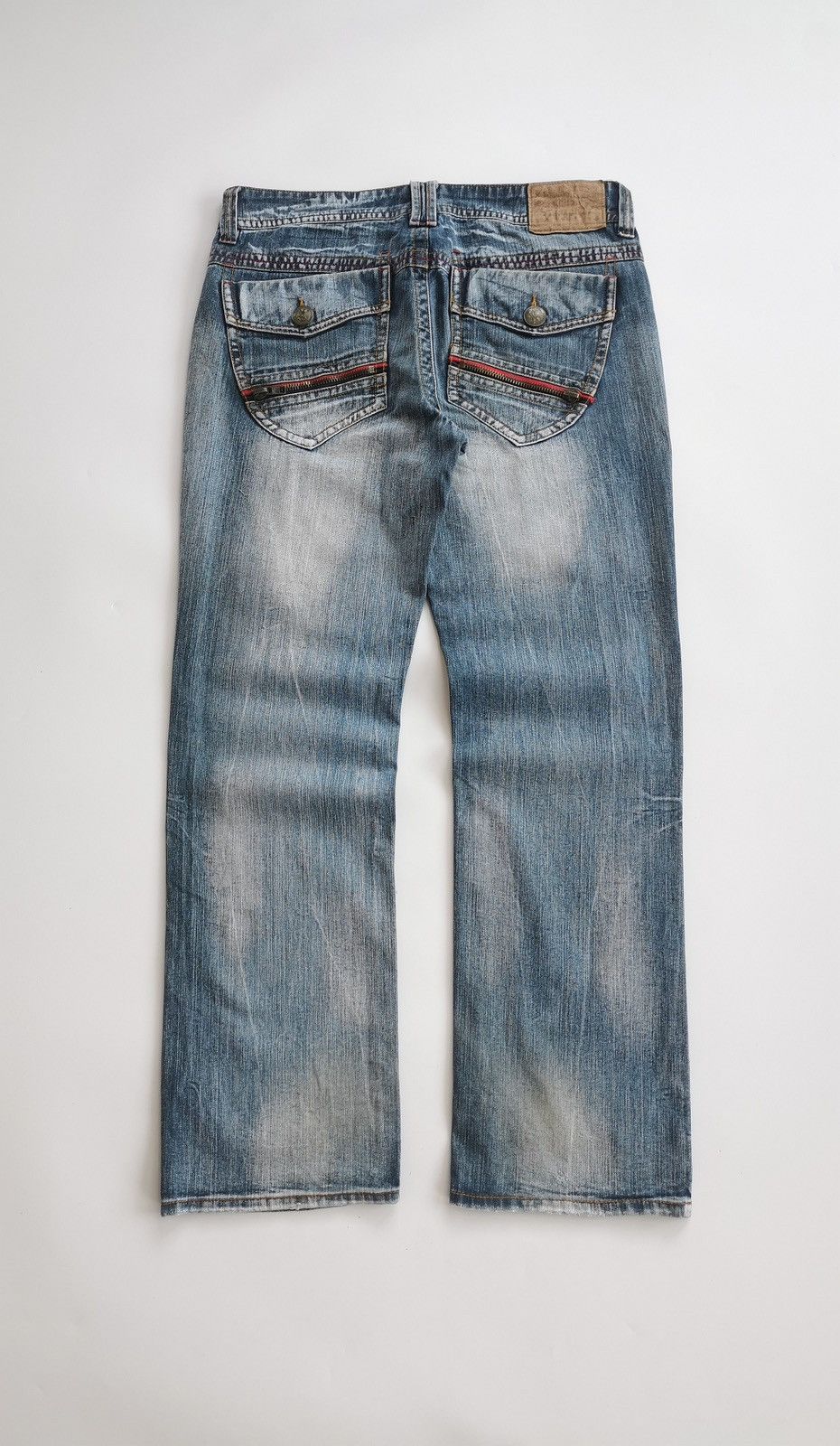 Japanese Brand Original Jeans E Pluribus Unum Zipper Jeans Size US 36 / EU 52 - 2 Thumbnail