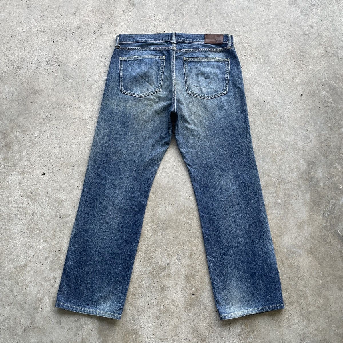Japanese Brand × Jean × Vintage Vintage Japanese Distressed Rusty Jeans Faded Pants W36x30 Size US 36 / EU 52 - 11 Thumbnail