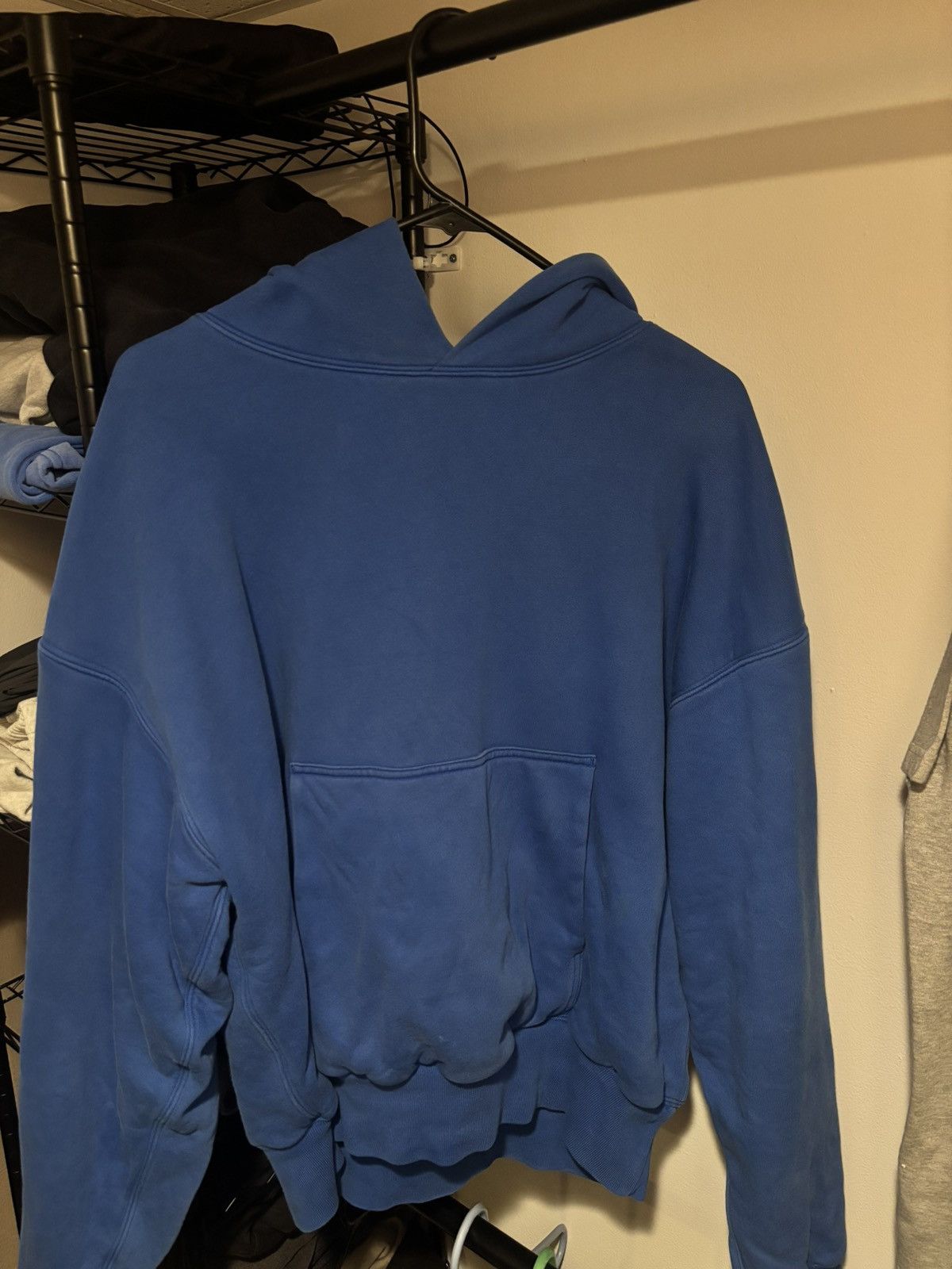 gap × yeezy ネイビー large Yeezy X Gap Oversized Hoodie / Pullover Sweatshirt