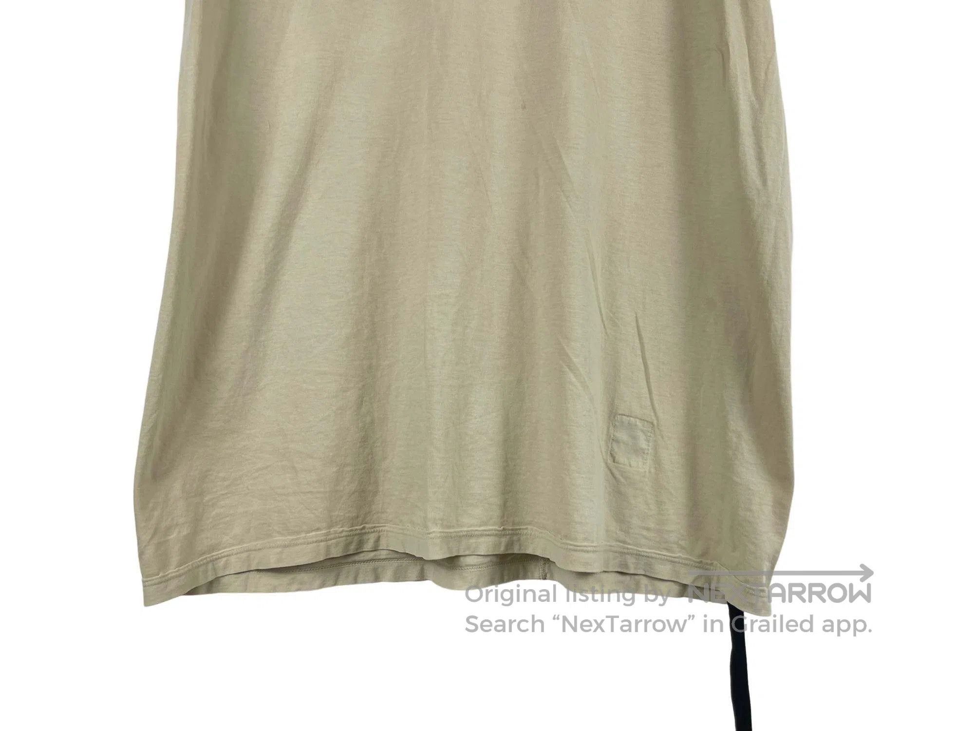 Rick Owens Rick Owens Contrast Seam Short Sleeve Vest Size US M / EU 48-50 / 2 - 4 Thumbnail
