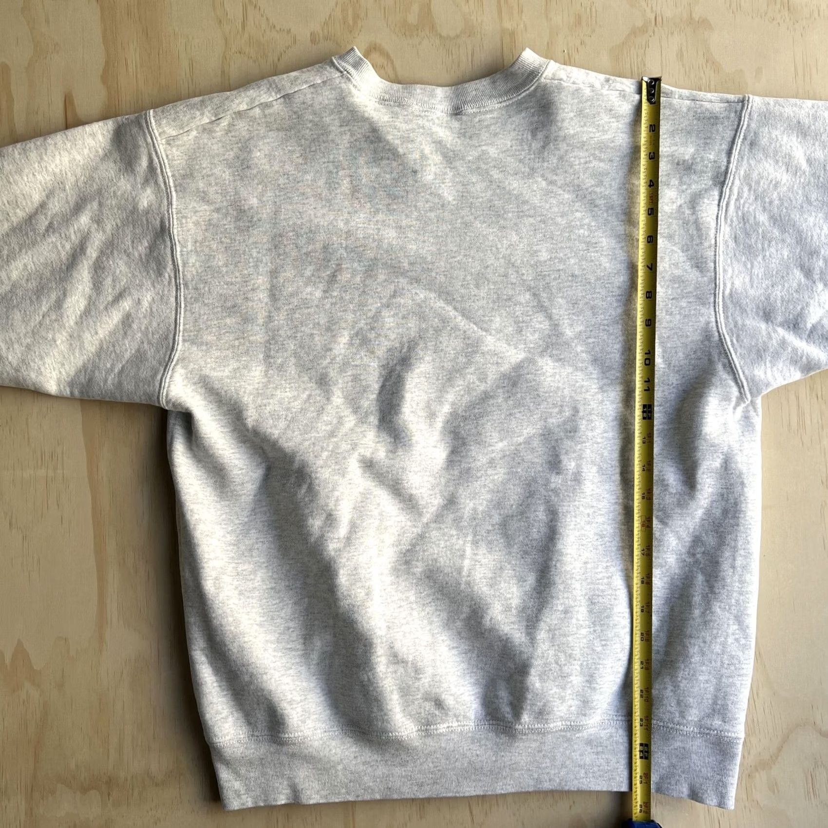 Logo 7 USA Today Sweatshirt Mens Large Gray Fleece Pullover Embroidered Logo Crewneck Size US L / EU 52-54 / 3 - 7 Thumbnail