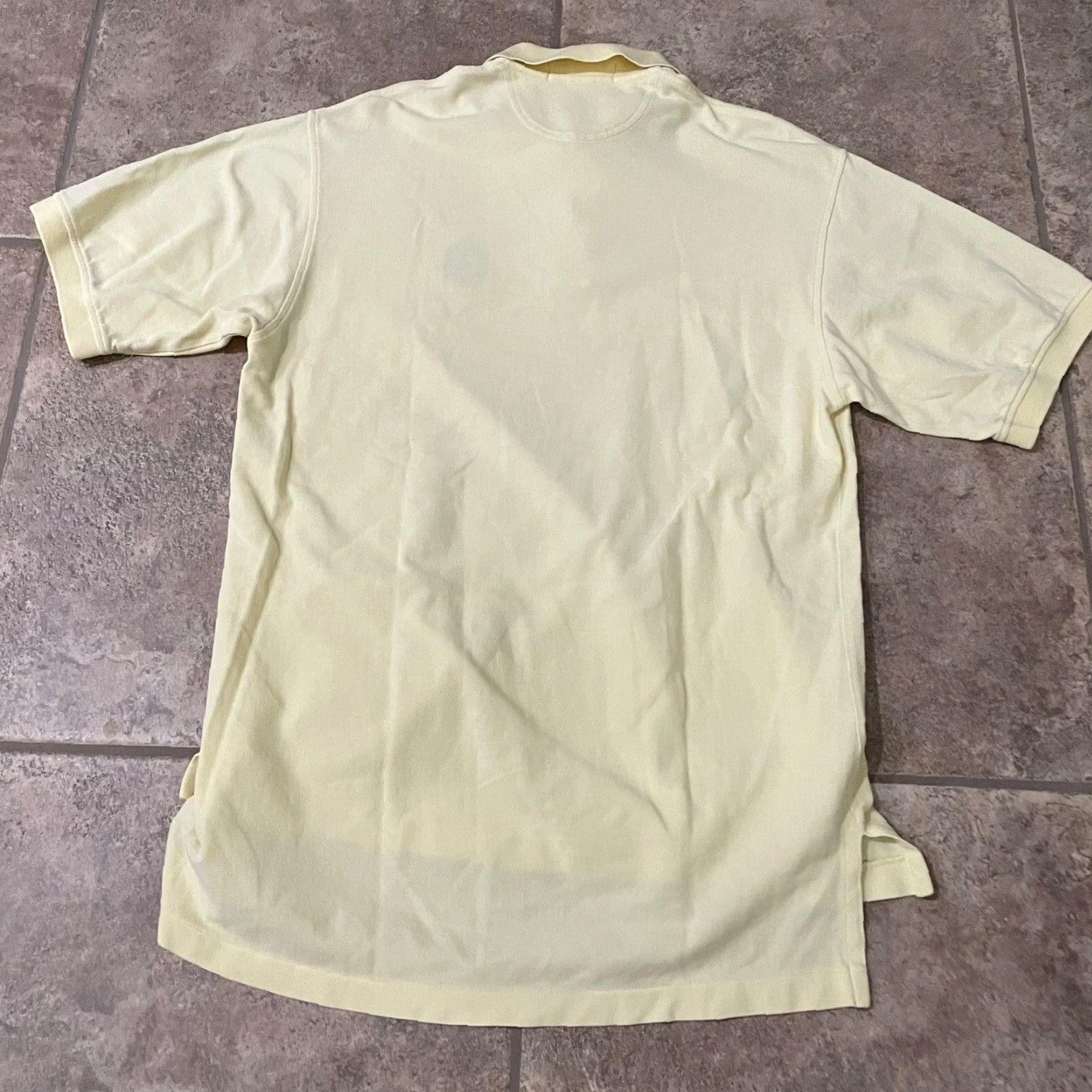 Vintage Pinehurst Collection The Centennial Polo Golf Shirt Mens L Yellow 100% Cotton Polo Shirt Mens L Yellow Golf Shirt Size US L / EU 52-54 / 3 - 5 Thumbnail
