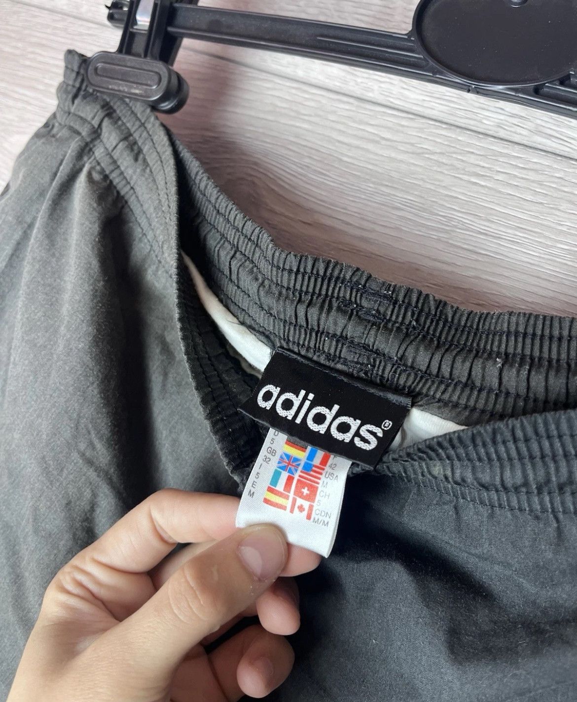 Vintage VINTAGE SHORT ADIDAS MADE IN GERMANY VERY RARE Y2K Size US 36 / EU 52 - 3 Thumbnail
