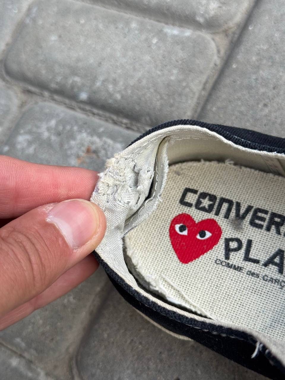 Comme des Garcons Converse Comme Des Garcons Chuck Taylor Low Trainers 7 Size US 7 / EU 40 - 14 Thumbnail