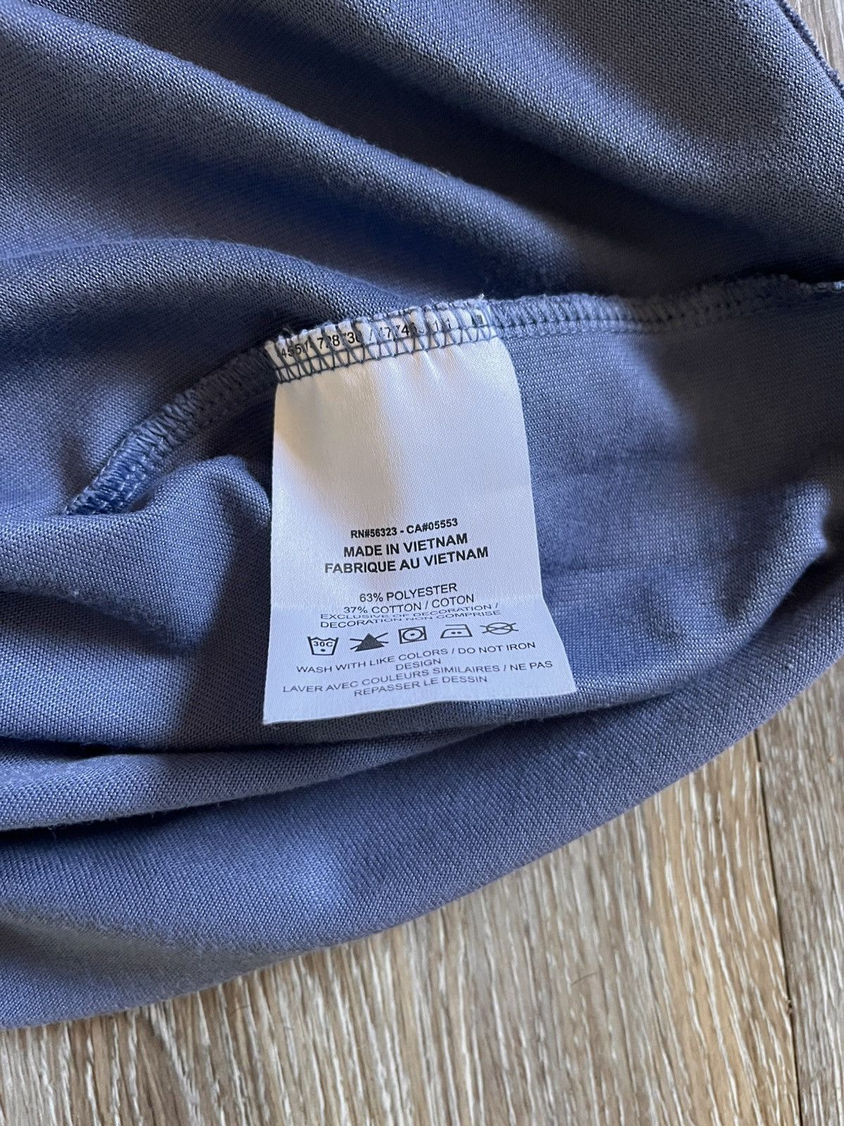 Nike ACG Nike acg blue printed logo tee Size US XL / EU 56 / 4 - 3 Thumbnail