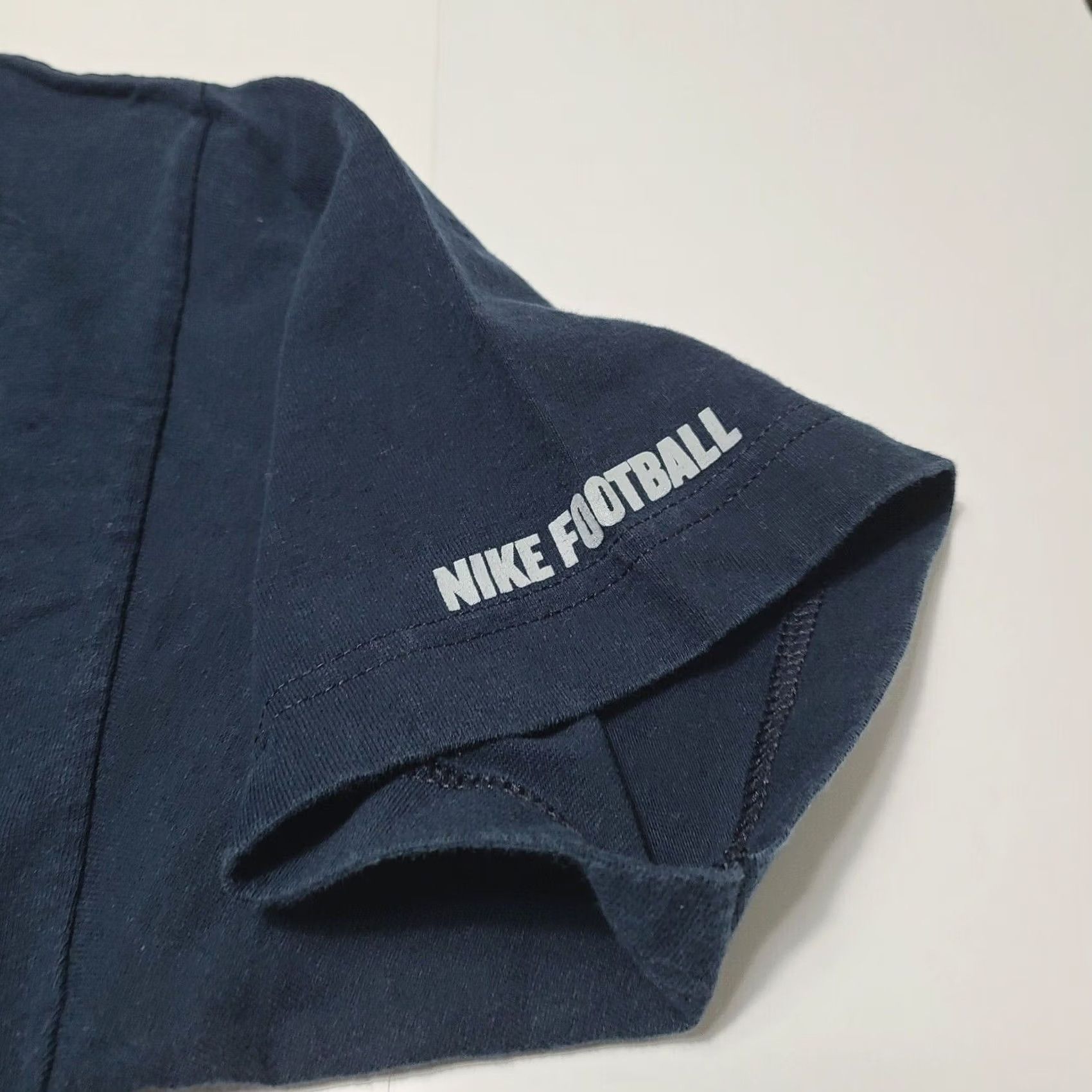 Nike Nike Football T-shirt Men Large Blue Short Sleeve Size US L / EU 52-54 / 3 - 3 Thumbnail