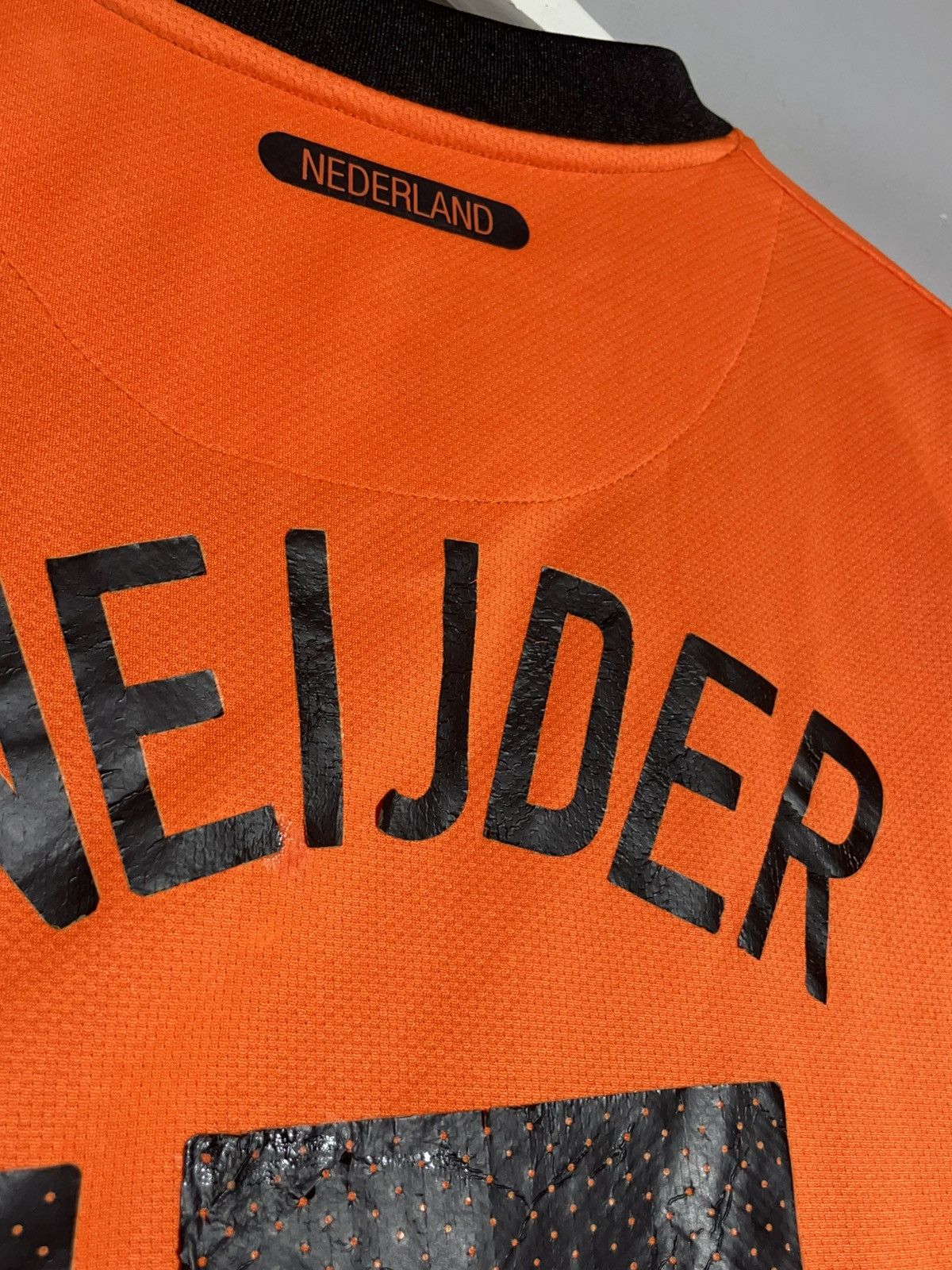 Nike × Vintage #10 Wesley Sneijder Netherlands Nike 2010 Home Football Size US L / EU 52-54 / 3 - 14 Thumbnail
