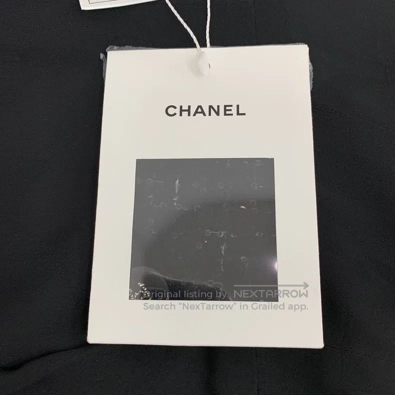 Chanel Chanel Black glitter wool lapel double-breasted long-sleev Size XXS / US 00 / IT 34 - 7 Thumbnail
