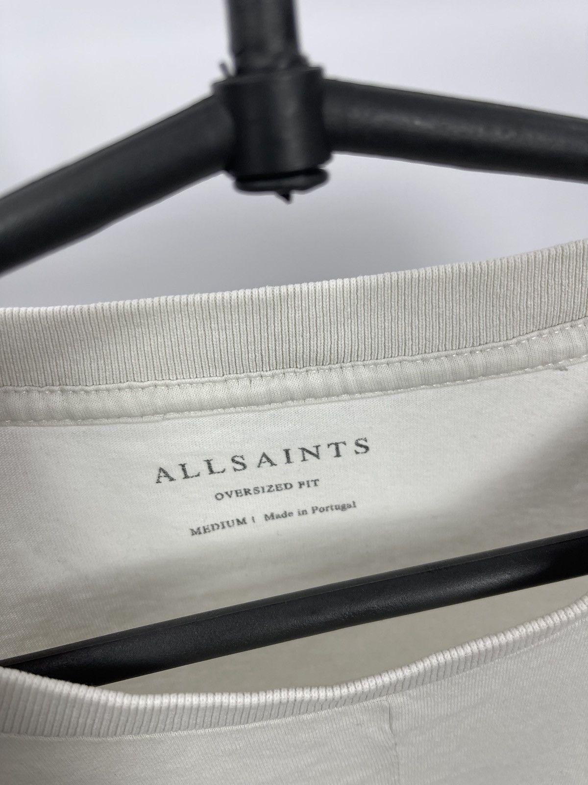 Allsaints Allsaints London T-Shirt Size M White Big Logo Made in Portu Size US M / EU 48-50 / 2 - 4 Thumbnail