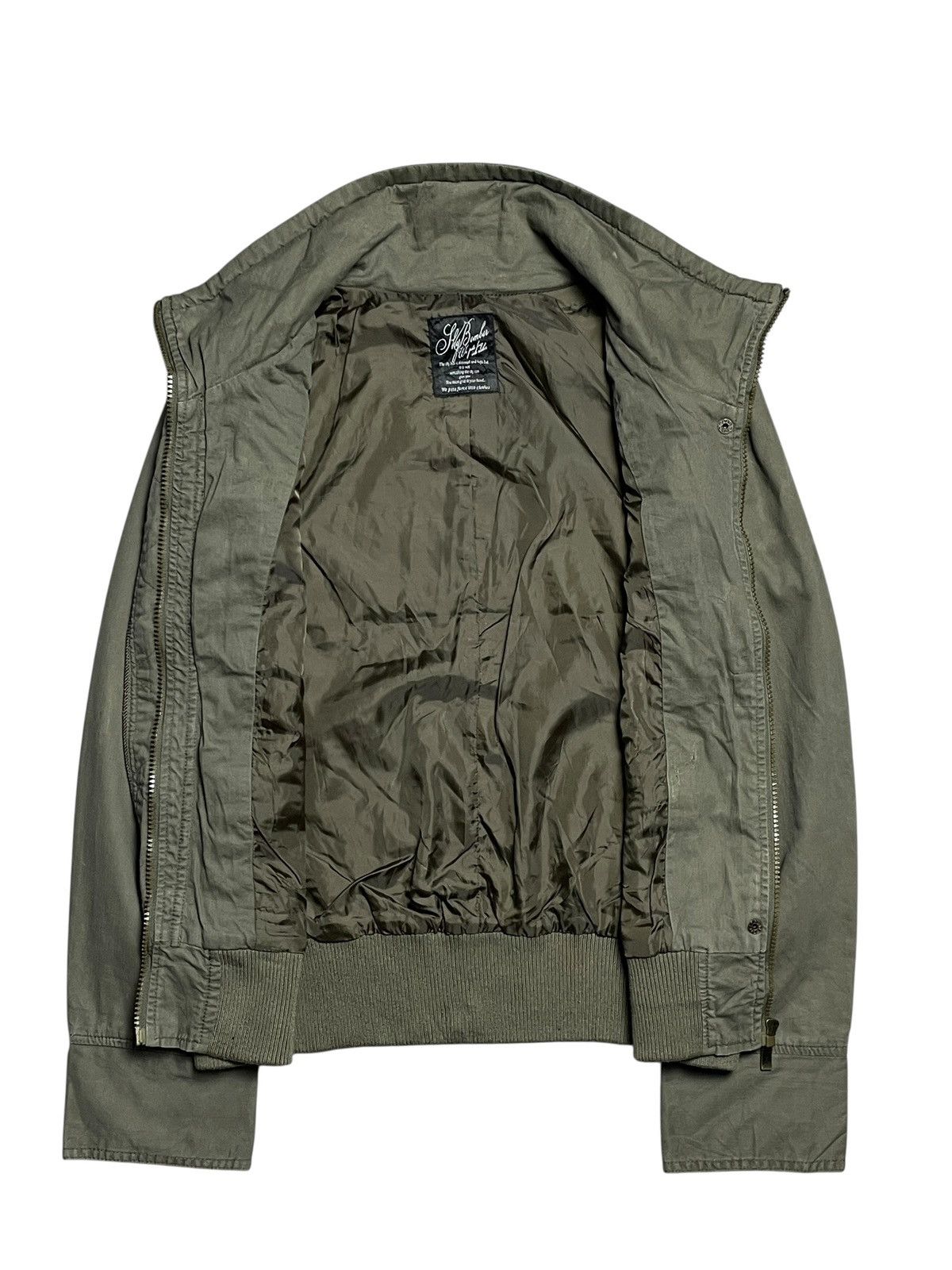 14th Addiction 2000’s Sly Bomber - Cyber Military Cargo Jacket Size US M / EU 48-50 / 2 - 2 Thumbnail