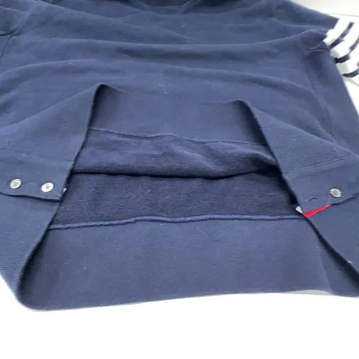Thom Browne Thom Browne Navy Blue Classic Logo Sweatshirt -2507 Size US M / EU 48-50 / 2 - 4 Thumbnail