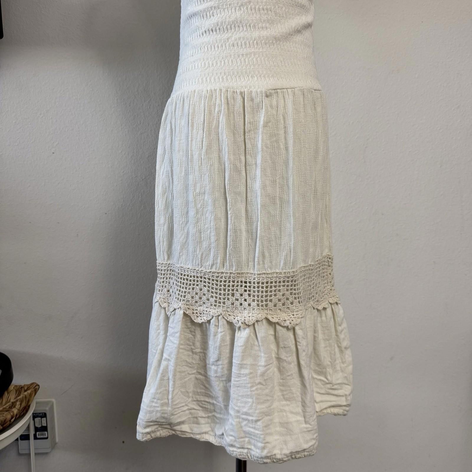 Designer Vintage TNS Fatima Brazilian Indie Boho Dress Xs Size XS / US 0-2 / IT 36-38 - 6 Thumbnail