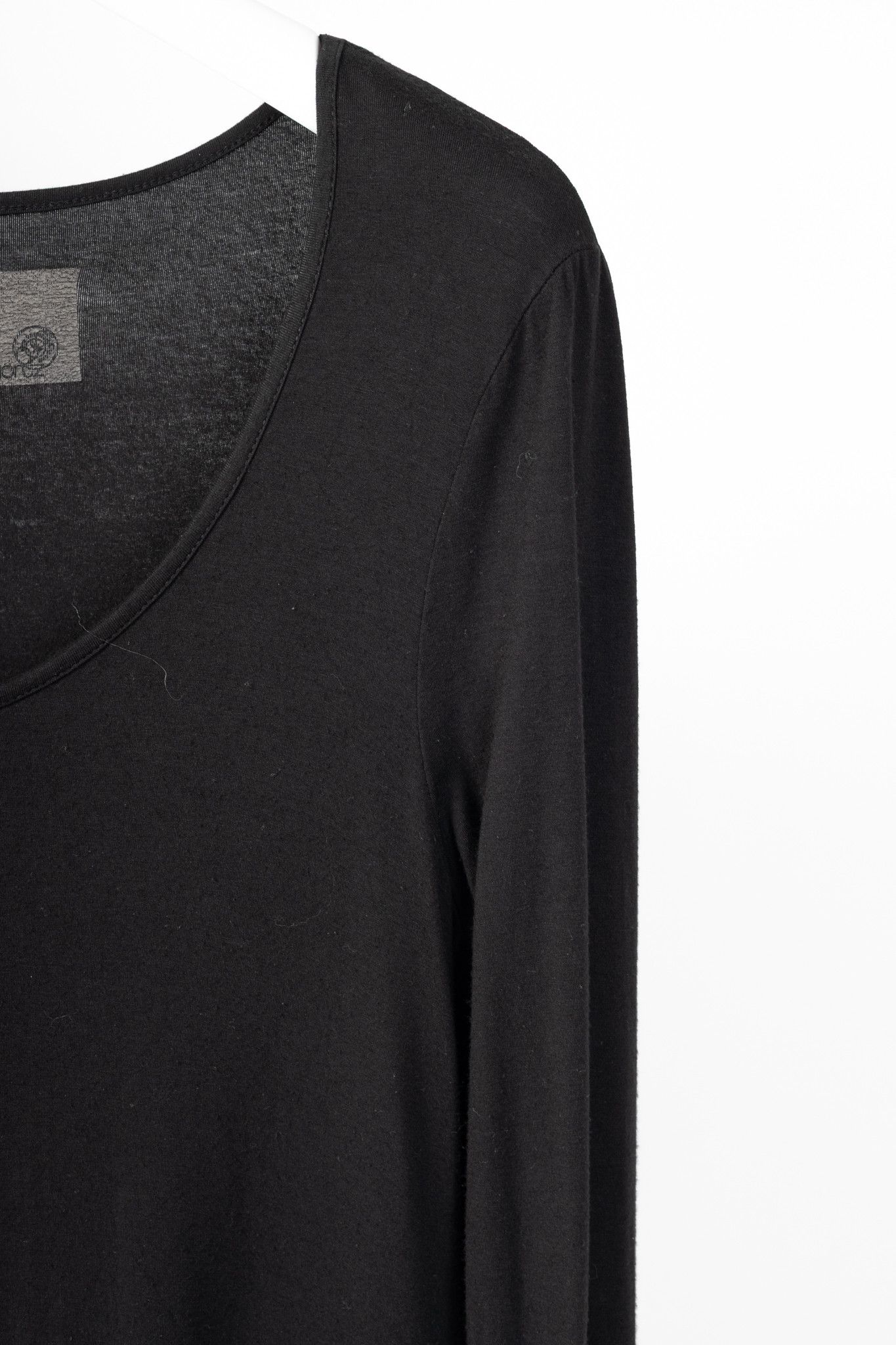 Annette Gortz Annette Gortz Faro Black Jersey Drawstring-Hem Tunic Size M / US 6-8 / IT 42-44 - 5 Thumbnail