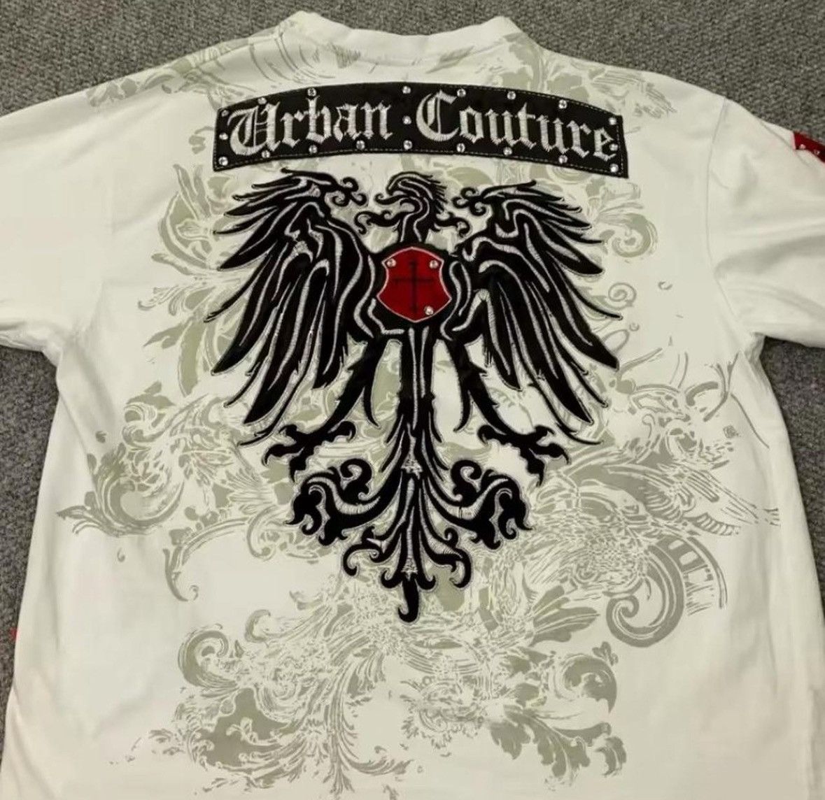 Other White and black Y2K urban decor shirt #goth #grunge Size XL / US 12-14 / IT 48-50 - 1 Thumbnail