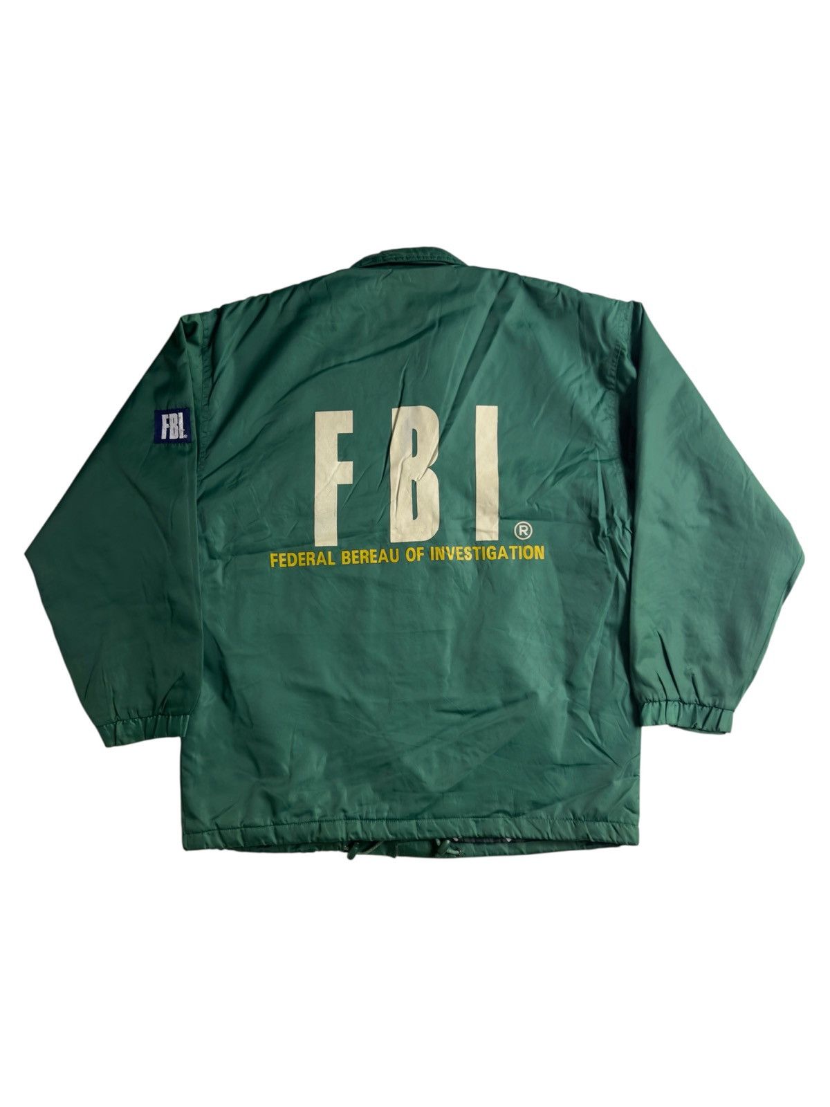 Vintage VERY RARE VINTAGE JACKET FBI FEDERAL BUREAU OF INVESTIGATION ...