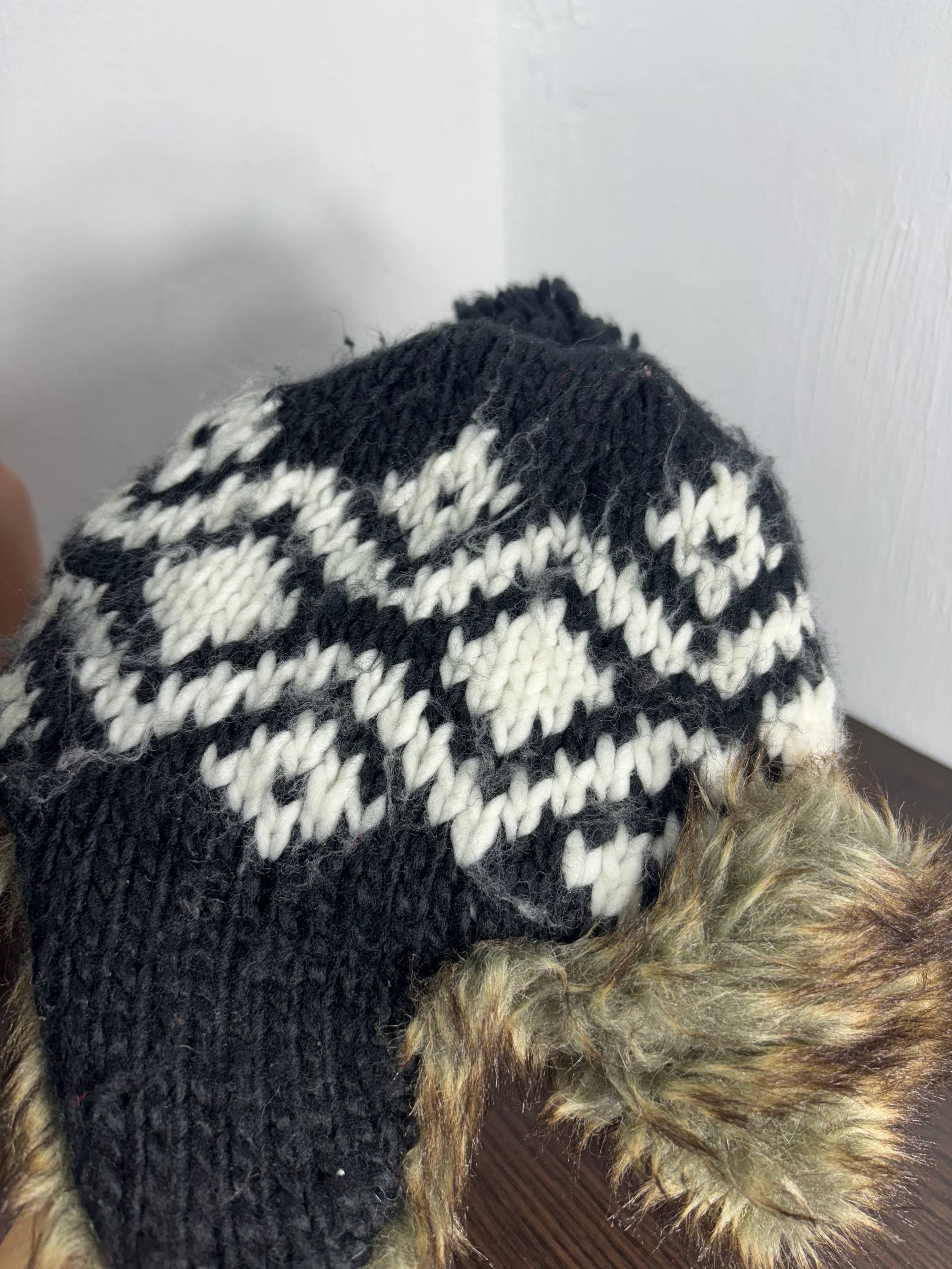 Hysteric Glamour Y2K Fur Fuzzy Opium Glamour Trapper Ushanka Hat Size ONE SIZE - 7 Thumbnail