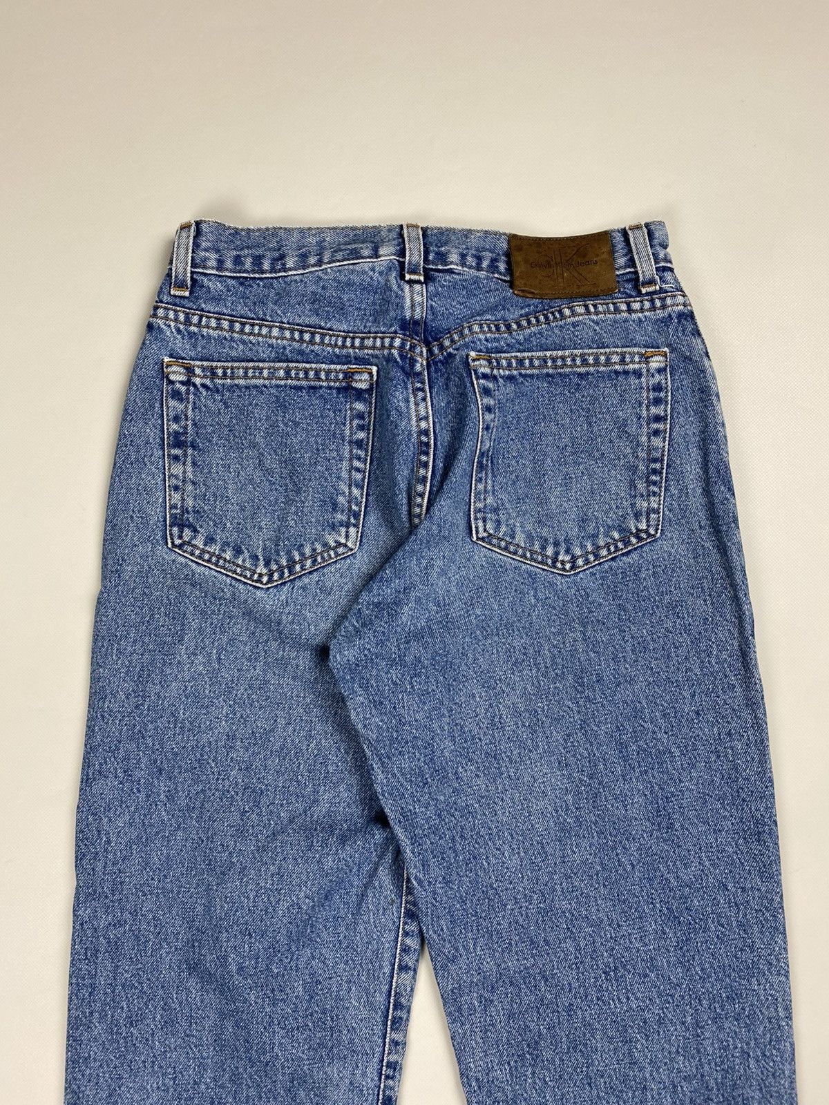 Calvin Klein × Vintage Calvin Klein Vintage 90s washed denim ladies jeans size 6 Size 28" / US 6 / IT 42 - 23 Thumbnail
