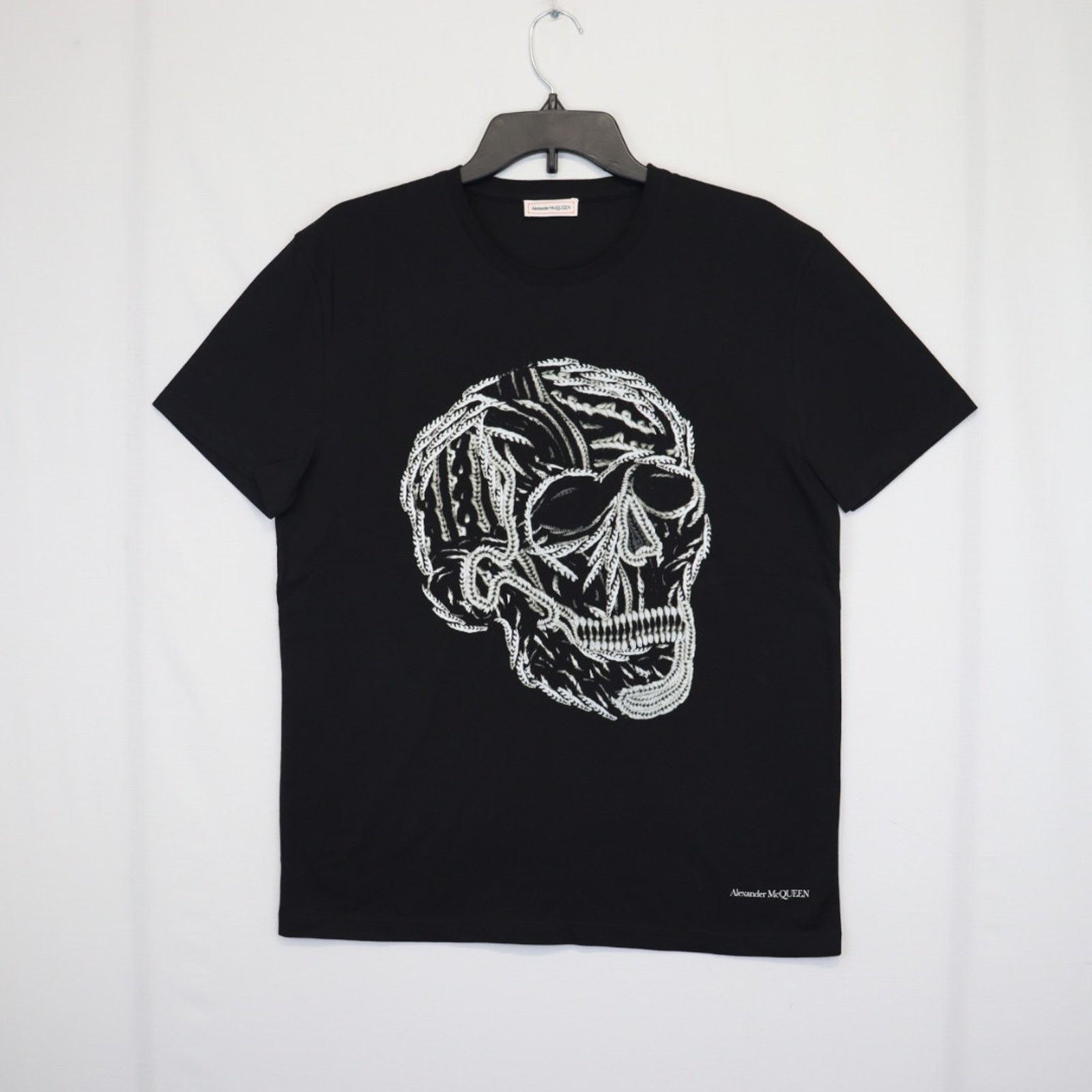 Alexander McQueen o1rshd1 ***Defective / T-Shirt in Black Size US S / EU 44-46 / 1 - 1 Thumbnail
