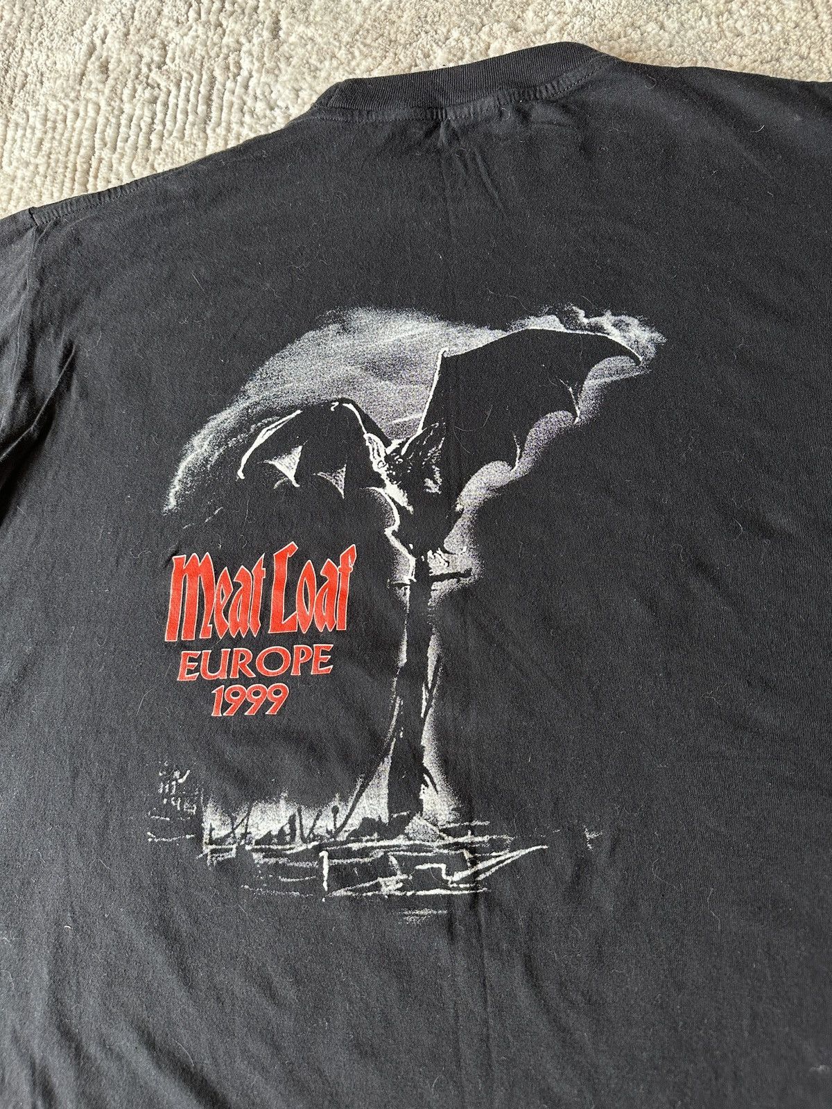Band Tees × Vintage 1999 OG meat loaf merch tour rock concert aop graphic L/XL Size US L / EU 52-54 / 3 - 4 Thumbnail