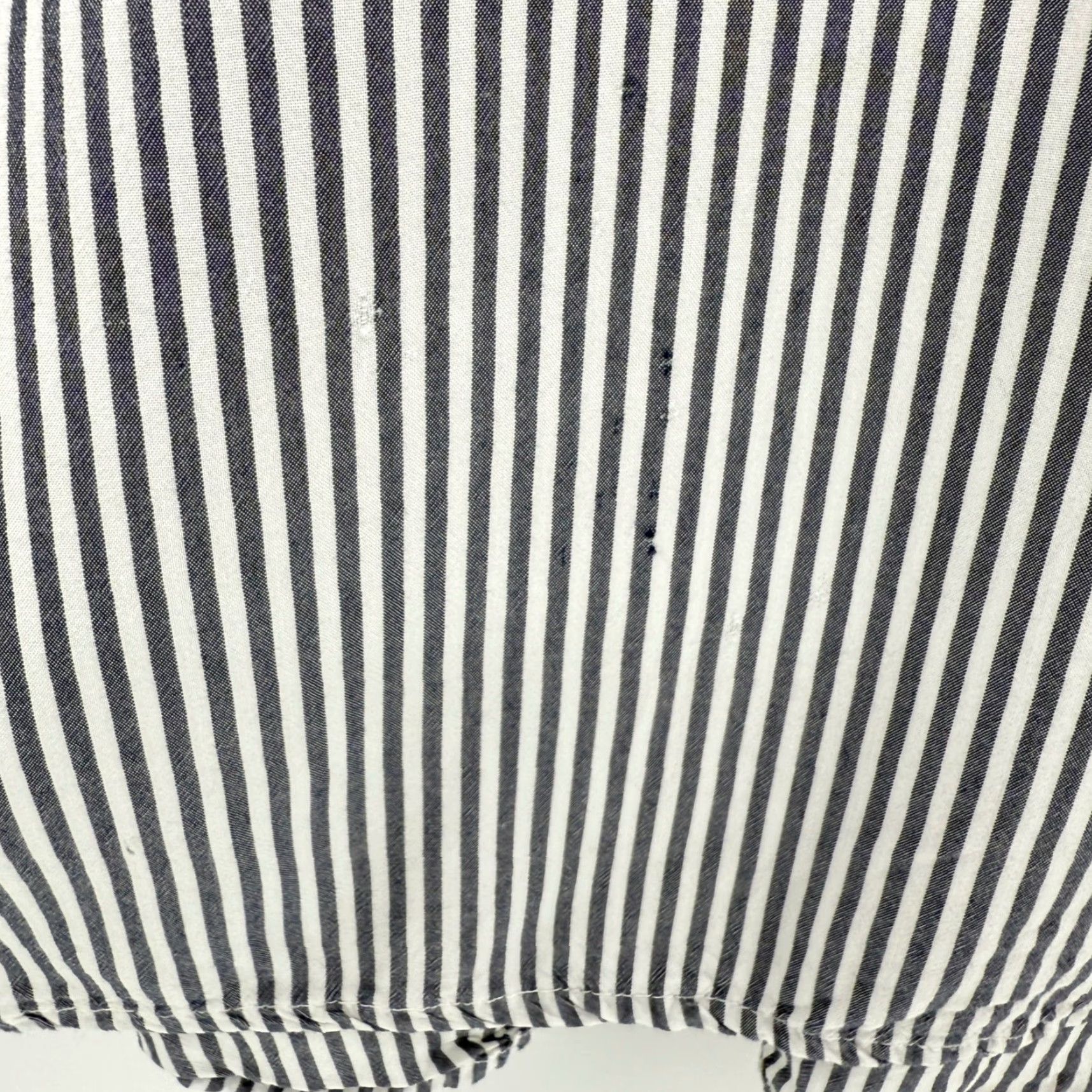 Old Navy Old Navy Tank Top Womens XXL Sleeveless V-Neck Keyhole Striped Gray Coastal Boho Size XXL / US 16-18 / IT 52-54 - 6 Thumbnail