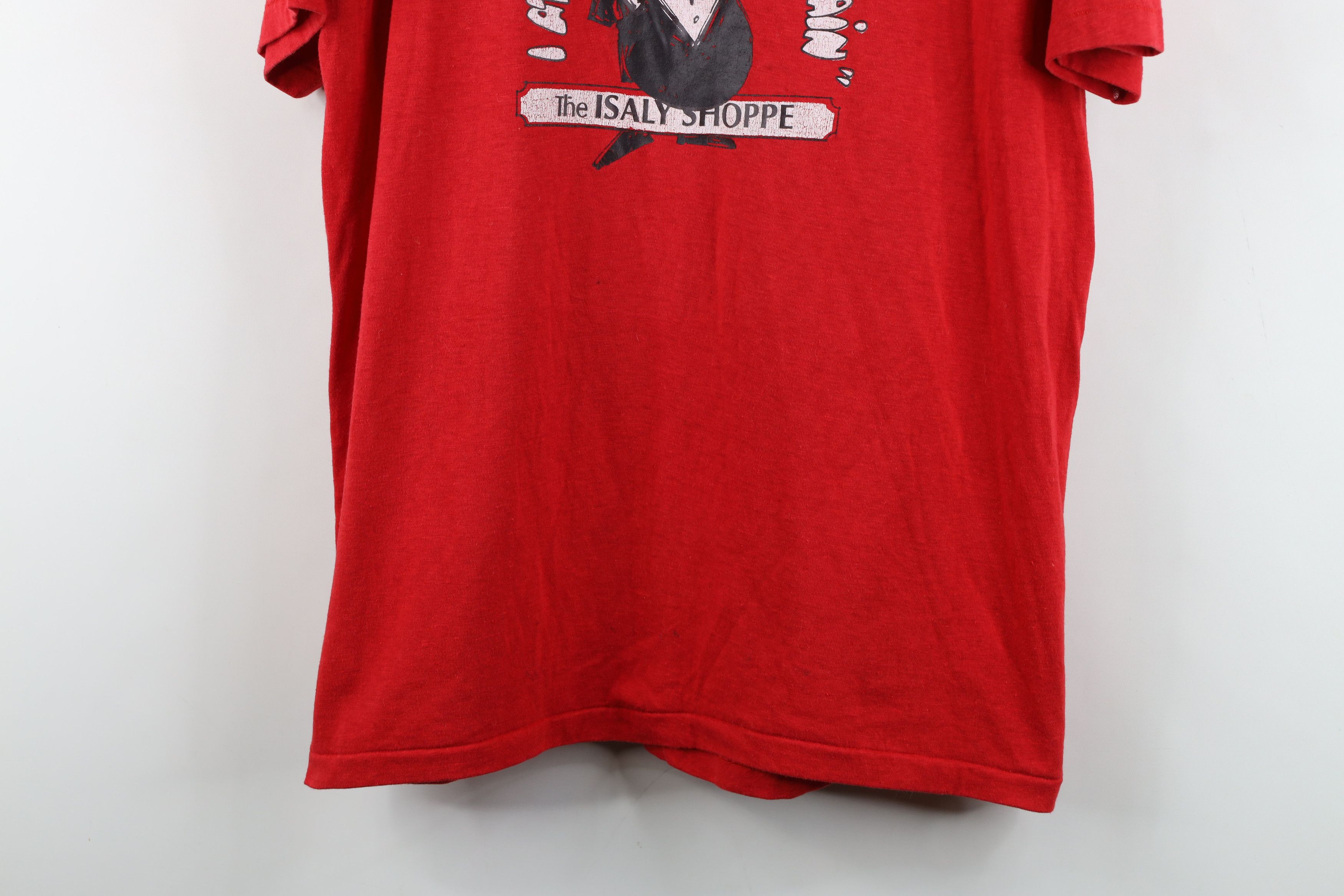 Vintage Vintage 70s Streetwear Shoppe Restaurant Ice Cream T-Shirt Size US XL / EU 56 / 4 - 3 Thumbnail