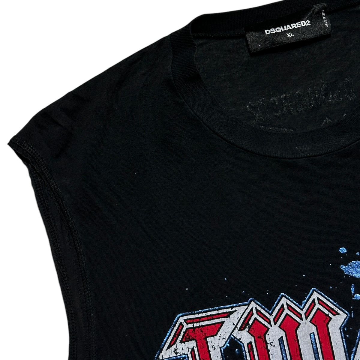 Dsquared2 Twins “Vintage” rock band tank Size US XL / EU 56 / 4 - 3 Thumbnail