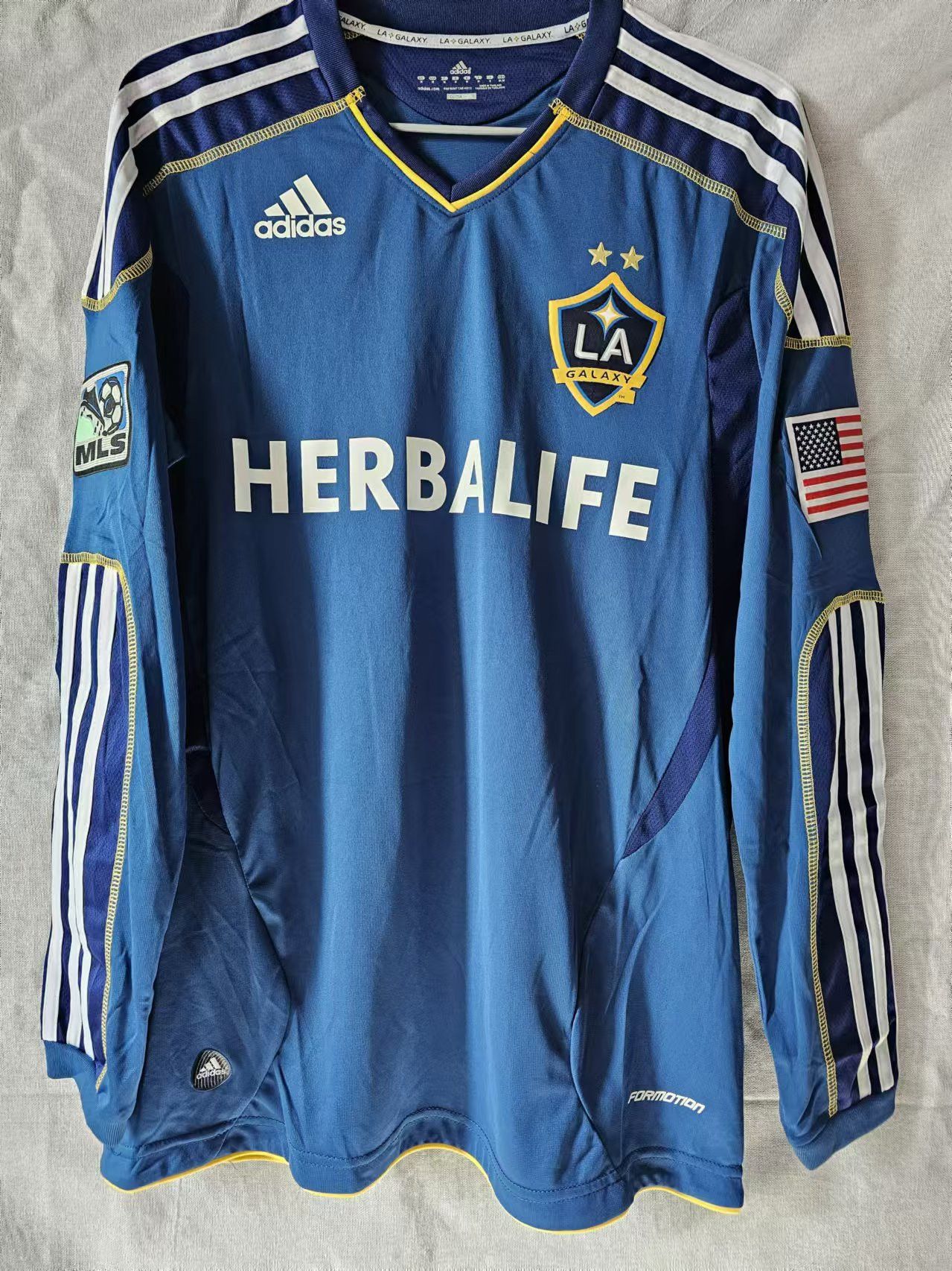 Other 2012 LA Galaxy #23 David Beckham Jersey Longsleeve Size US L / EU 52-54 / 3 - 2 Thumbnail