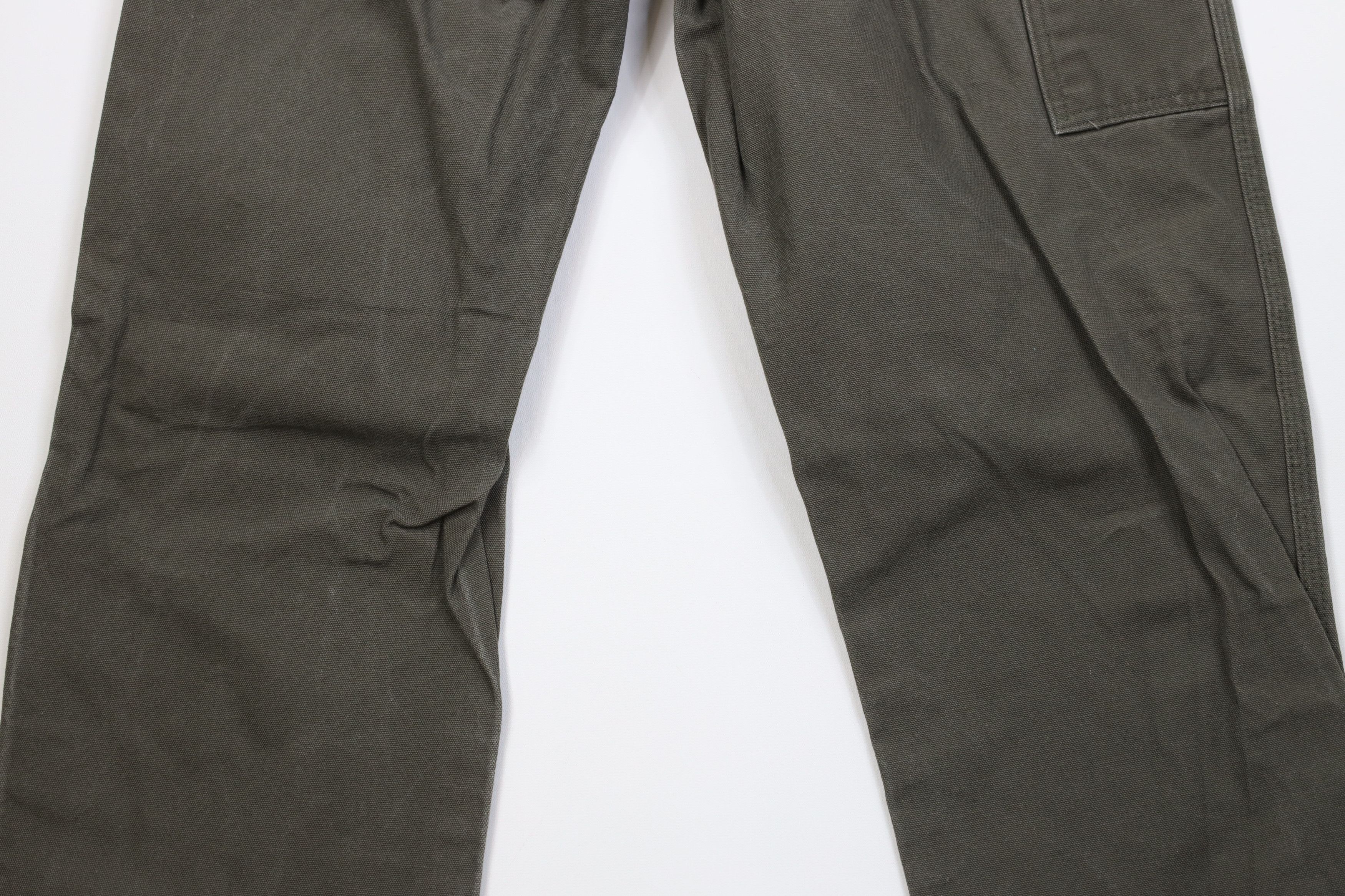 Dickies Vintage Y2K Dickies Wide Leg Canvas Dungaree Pants Green Size US 38 / EU 54 - 10 Thumbnail