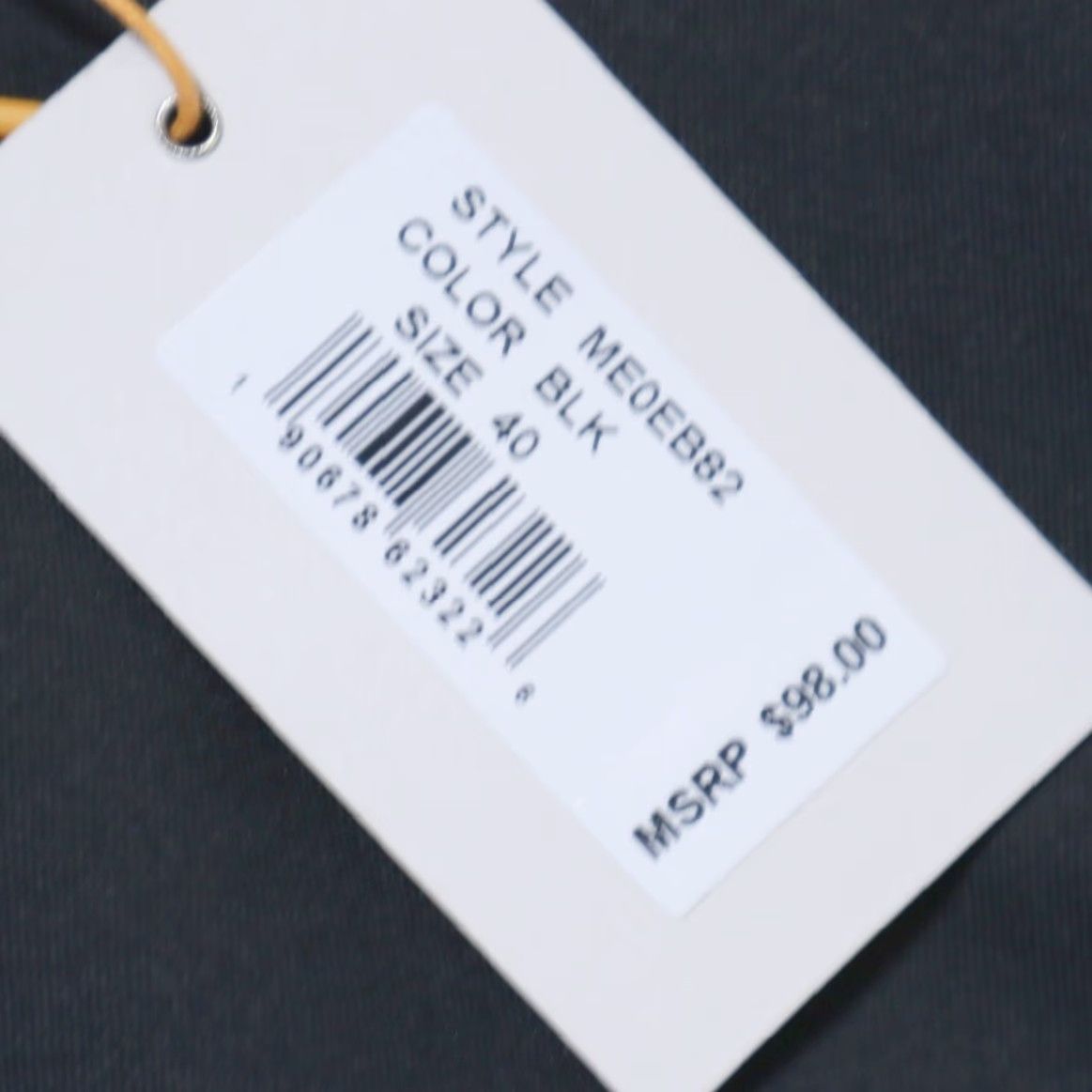 Peter Millar Peter Millar Crown Sport Shorts Black Men 40 Polyester Microfiber Golf Regular Inseam 8in Chino Casual Suitability: Men's 40 Size US 40 / EU 56 - 6 Thumbnail