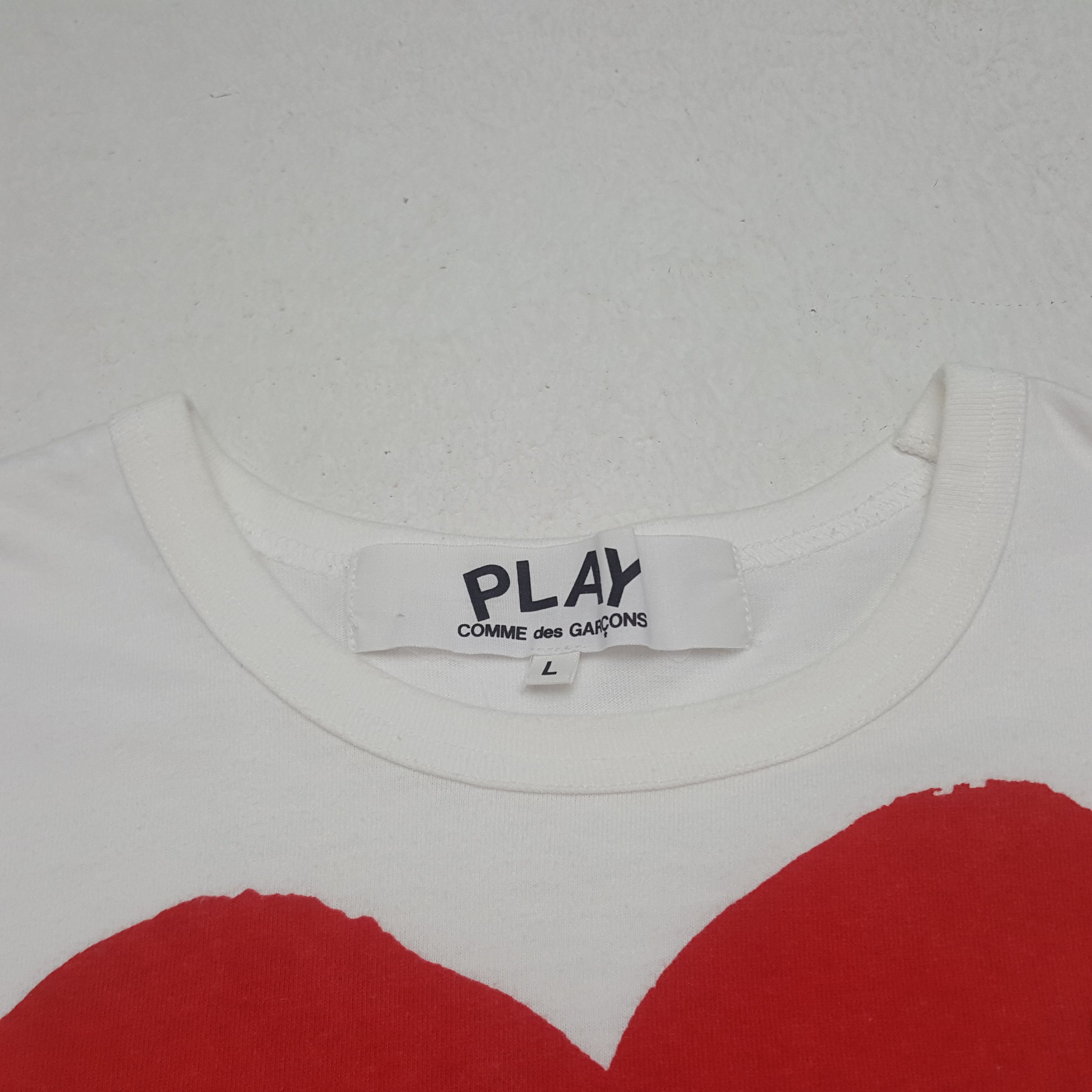 Comme des Garcons PLAY × Japanese Brand × Vintage Vintage Play Comme des Garcons Tshirt Size US M / EU 48-50 / 2 - 4 Thumbnail