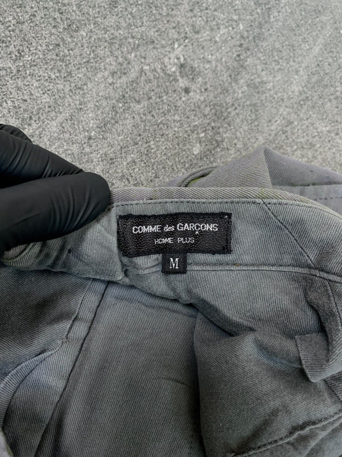 Comme des Garcons Homme Plus FREE TAX! 90s Algae Effect Trousers - 29” Size US 29 - 12 Thumbnail