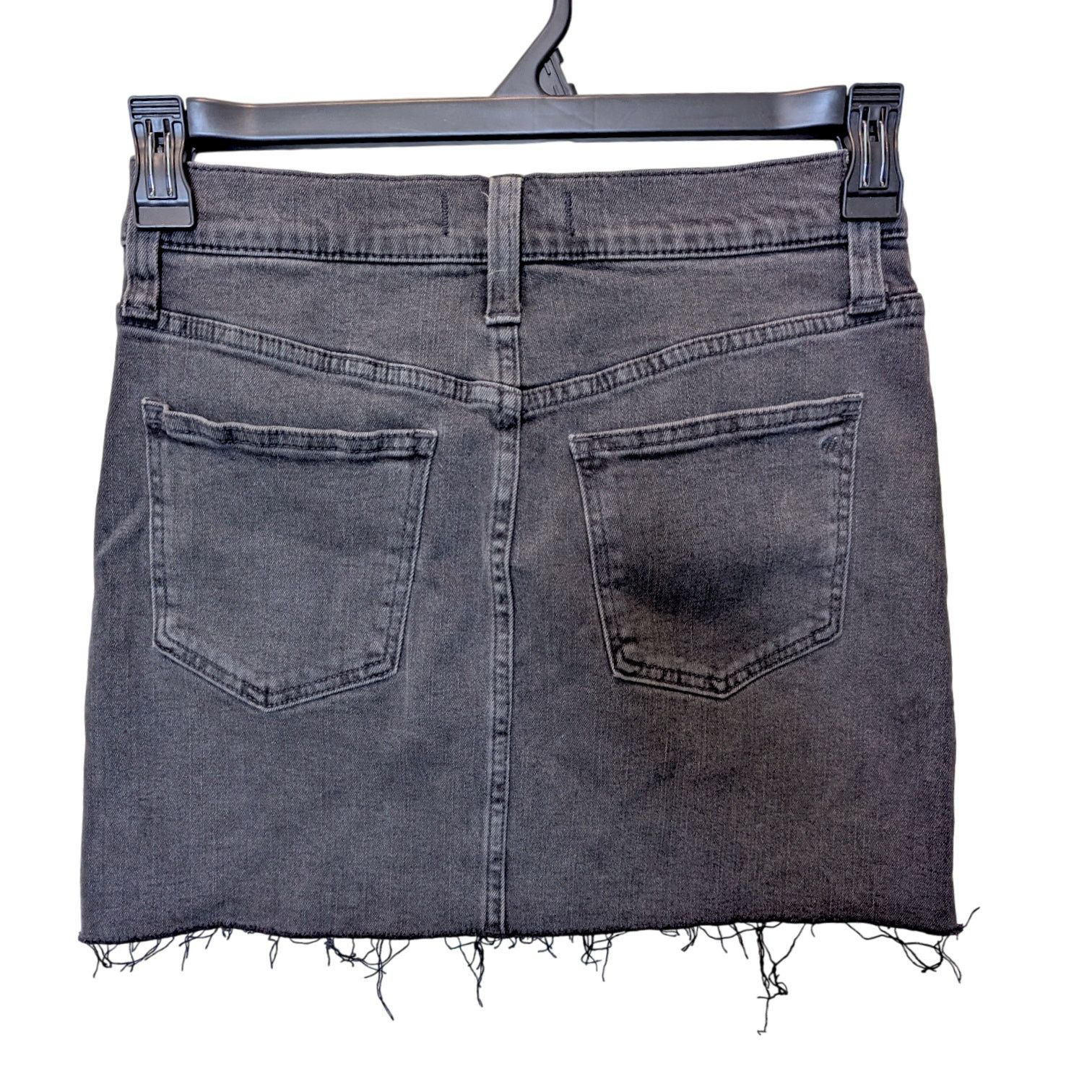 Madewell Madewell Stretch Denim Straight Ashcroft Wash Mini Skirt Size 26" / US 2 / IT 38 - 5 Thumbnail