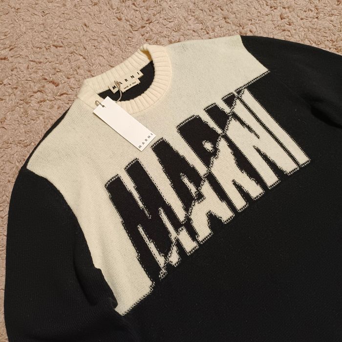 Marni Marni Merino Wool Jersey Sweater | Grailed