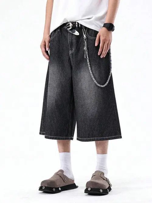 Jean × Vintage Vintage RETRO 90s denim jeans jorts shorts Size US 32 / EU 48 - 4 Thumbnail