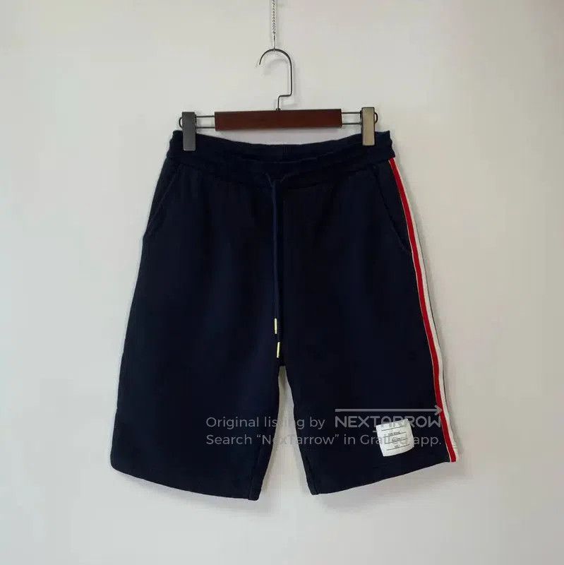 Thom Browne Thom Browne Navy Blue Men's Shorts . Size US 30 / EU 46 - 1 Thumbnail