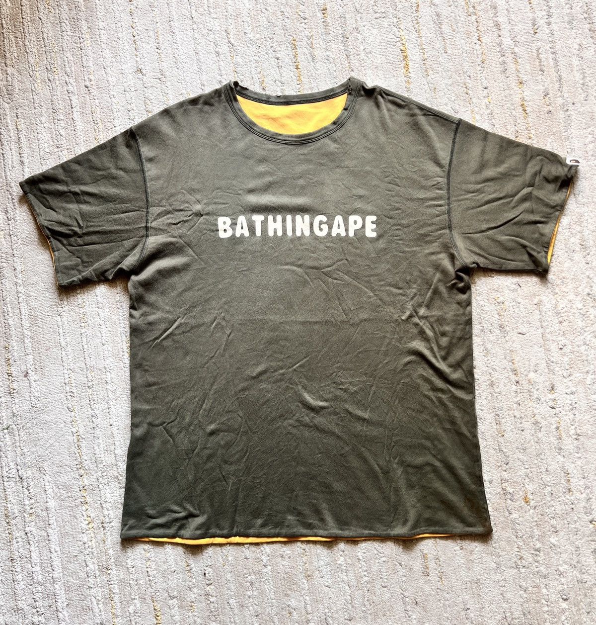 Bape × Nigo Vtg Rare Bape “Bebopalula” Reversible Tshirt Size US L / EU 52-54 / 3 - 2 Thumbnail