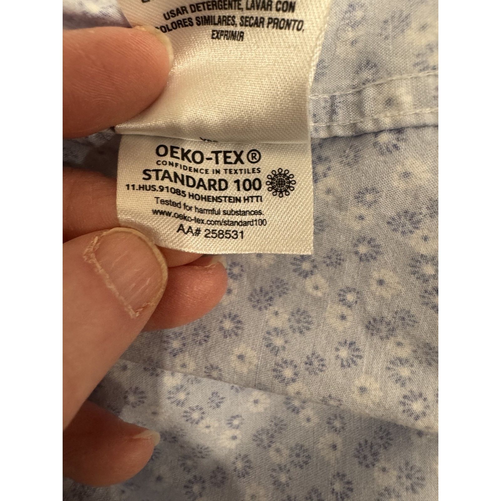 Tommy Hilfiger Tommy Hilfiger TH Flex Supima Slim Shirt Blue Floral L 16.5 Size US L / EU 52-54 / 3 - 8 Thumbnail