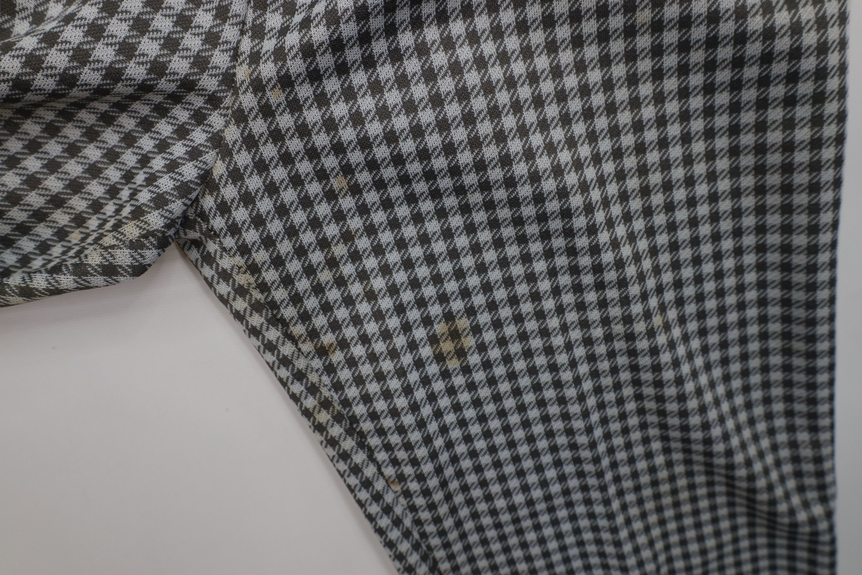 Vintage Vintage 70s Streetwear Bell Bottoms Pants Gray Plaid USA Size 38" / US 16 / IT 52 - 6 Thumbnail