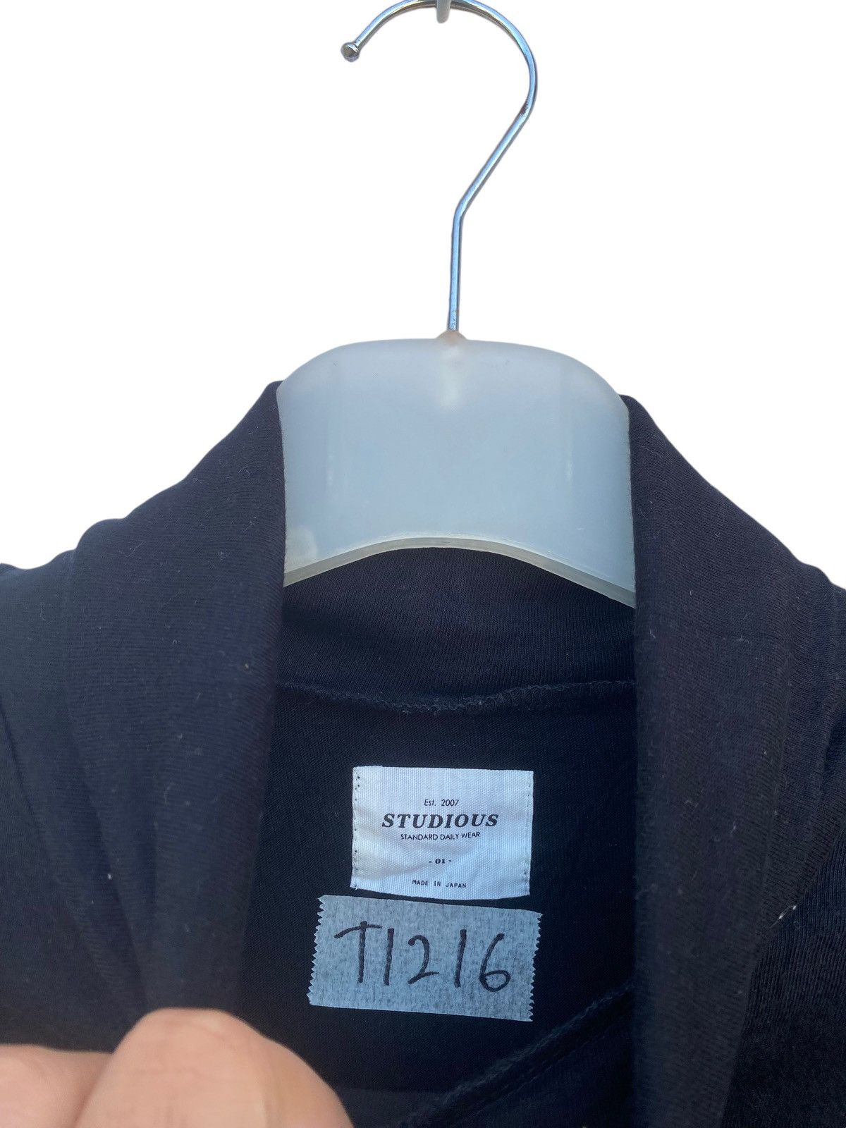 Japanese Brand Studious Turtle Neck Long Sleeve Tees Size US S / EU 44-46 / 1 - 3 Thumbnail